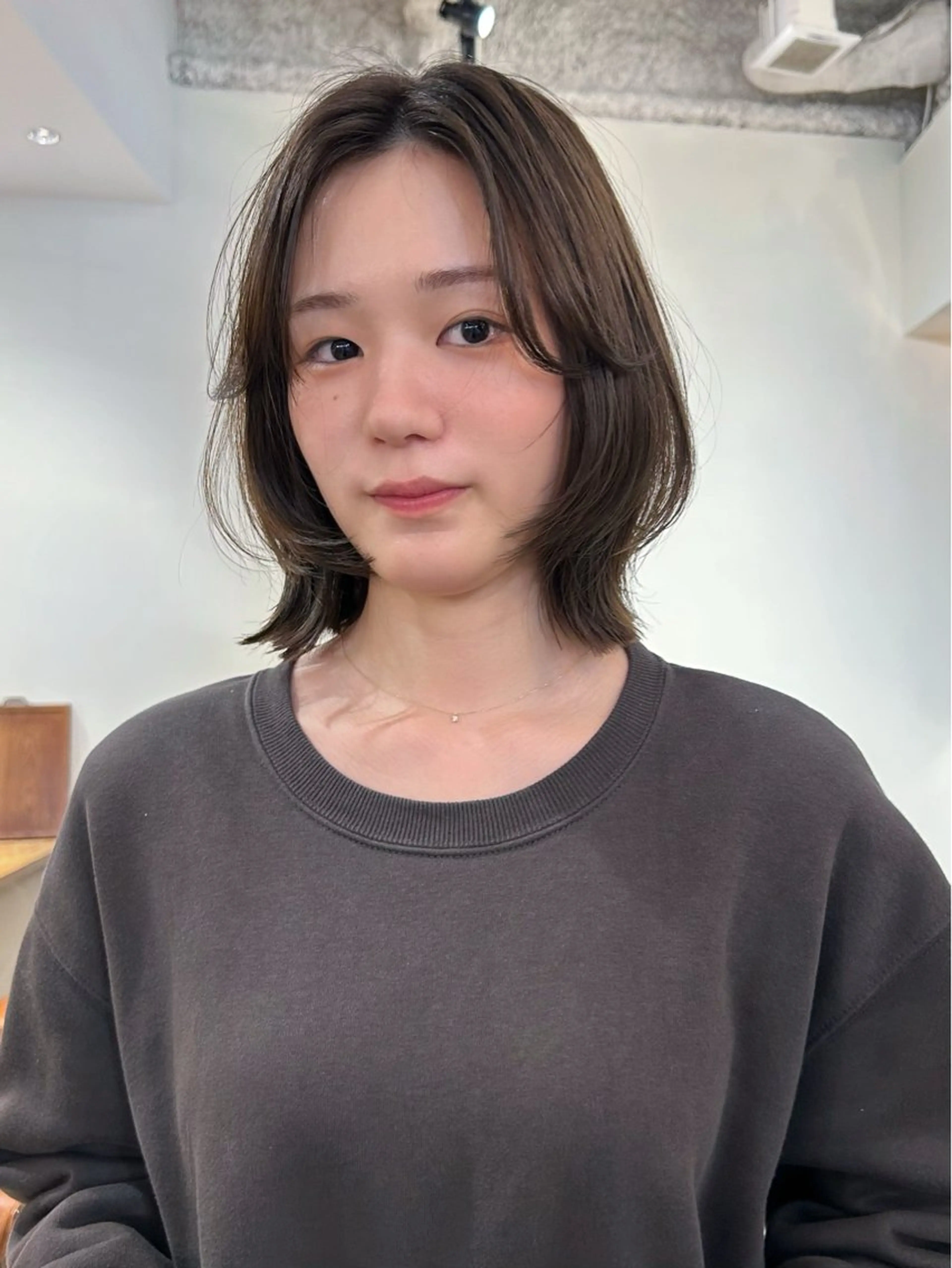 ショート カラー 透明感カラー ボブ カット ヘアカラー トリートメント ボブ/レイヤー 大阪梅田/きょうかのヘアスタイル