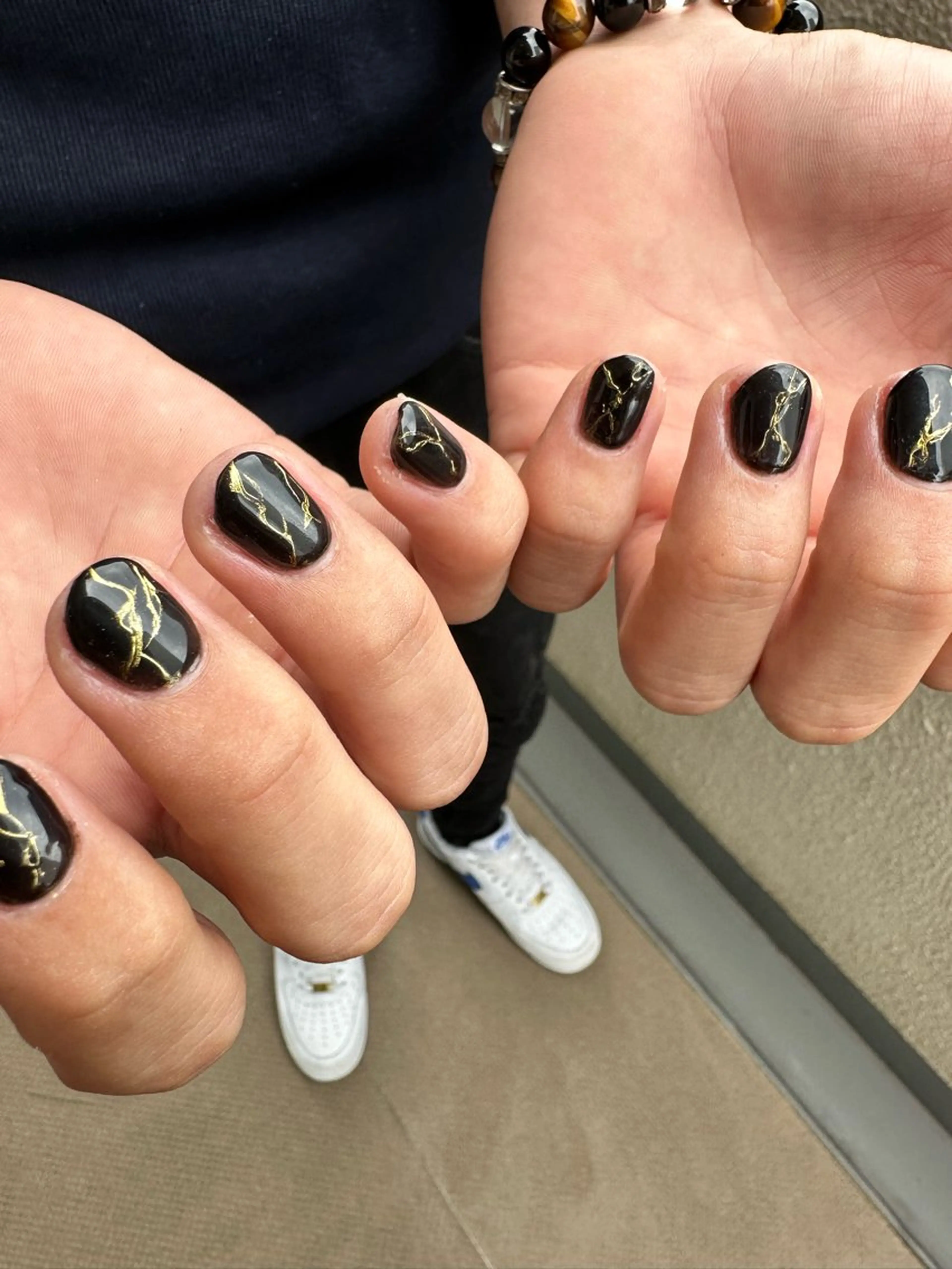 ネイル メンズネイル 新山 聖のネイルデザイン