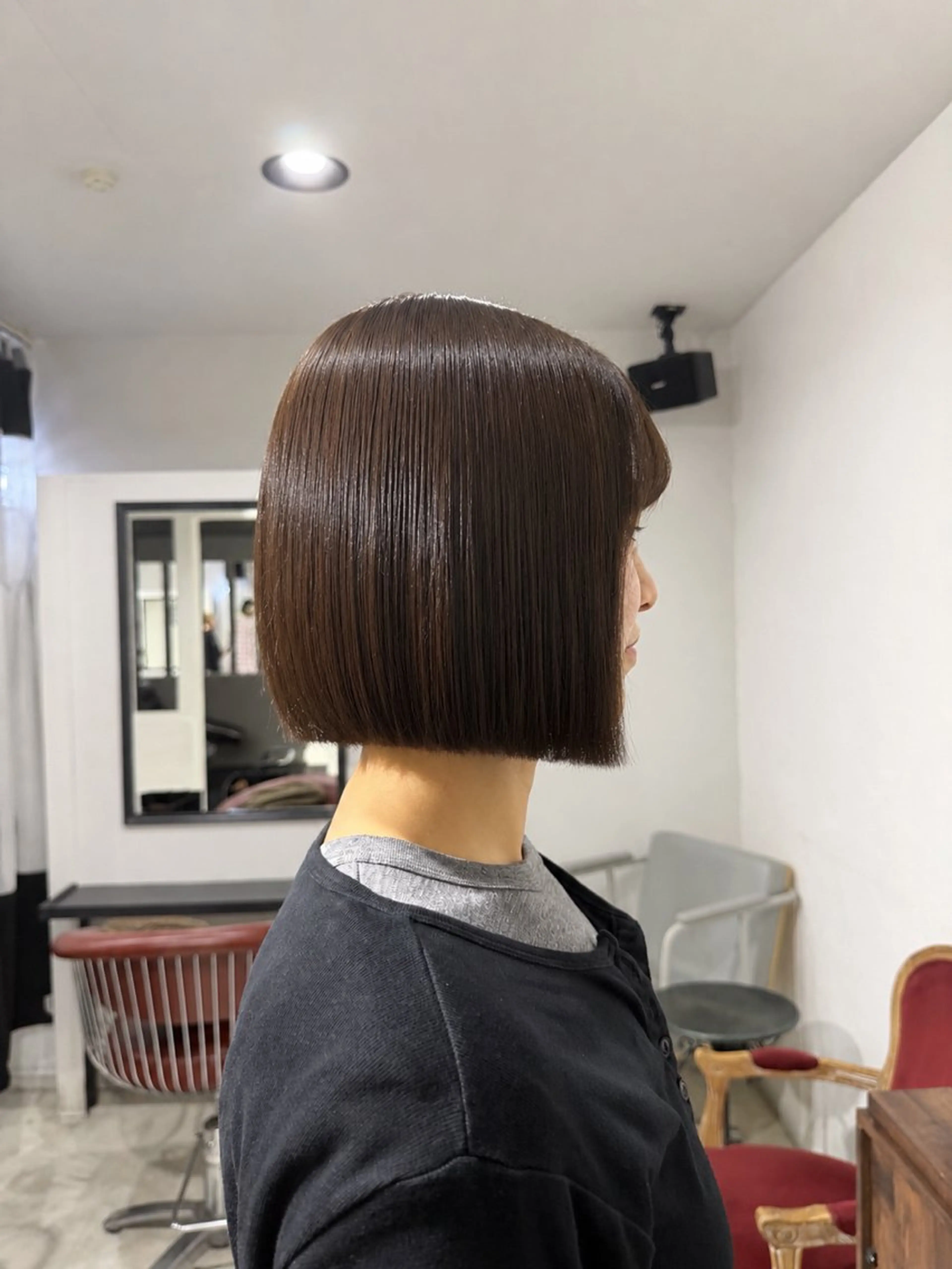 カラー オリーブカラー 木村 彩葉のヘアスタイル