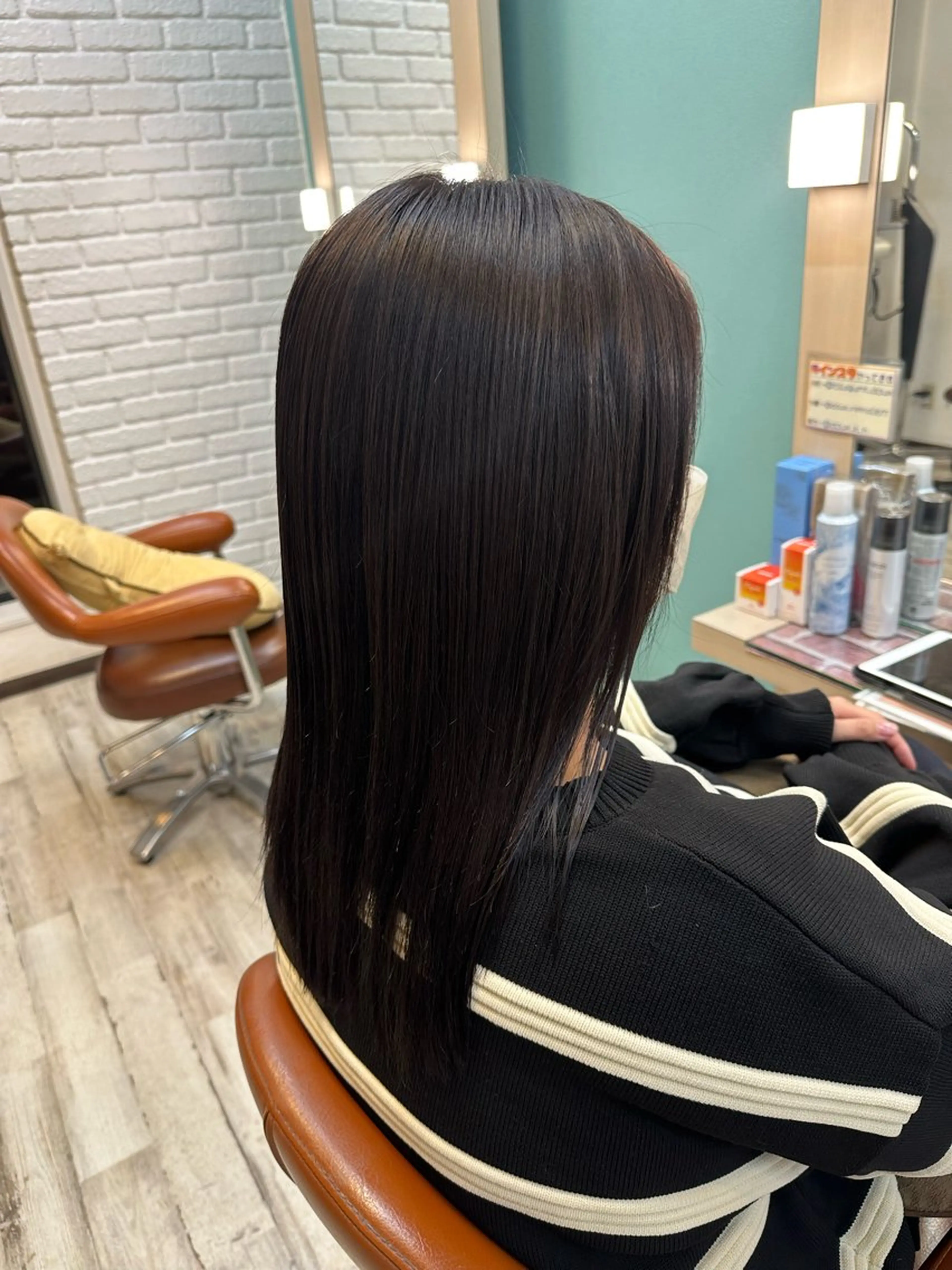 セミロング カラー アッシュ ラベンダーカラー ラベンダーアッシュ DOUX高根沢店所属・加藤 玲菜のヘアスタイル