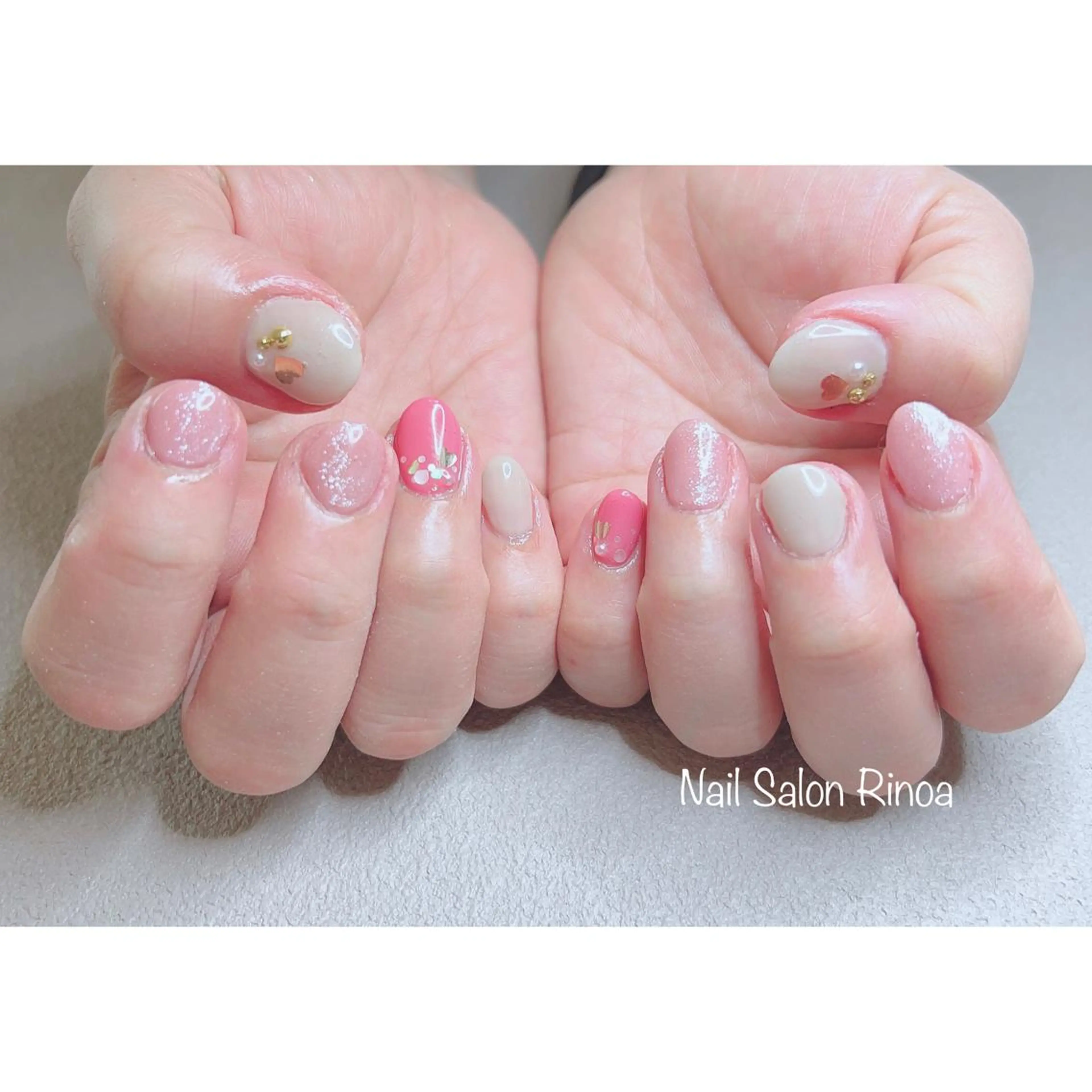 ネイル ハンドネイル フットネイル Nail Salon Rinoaのネイルデザイン