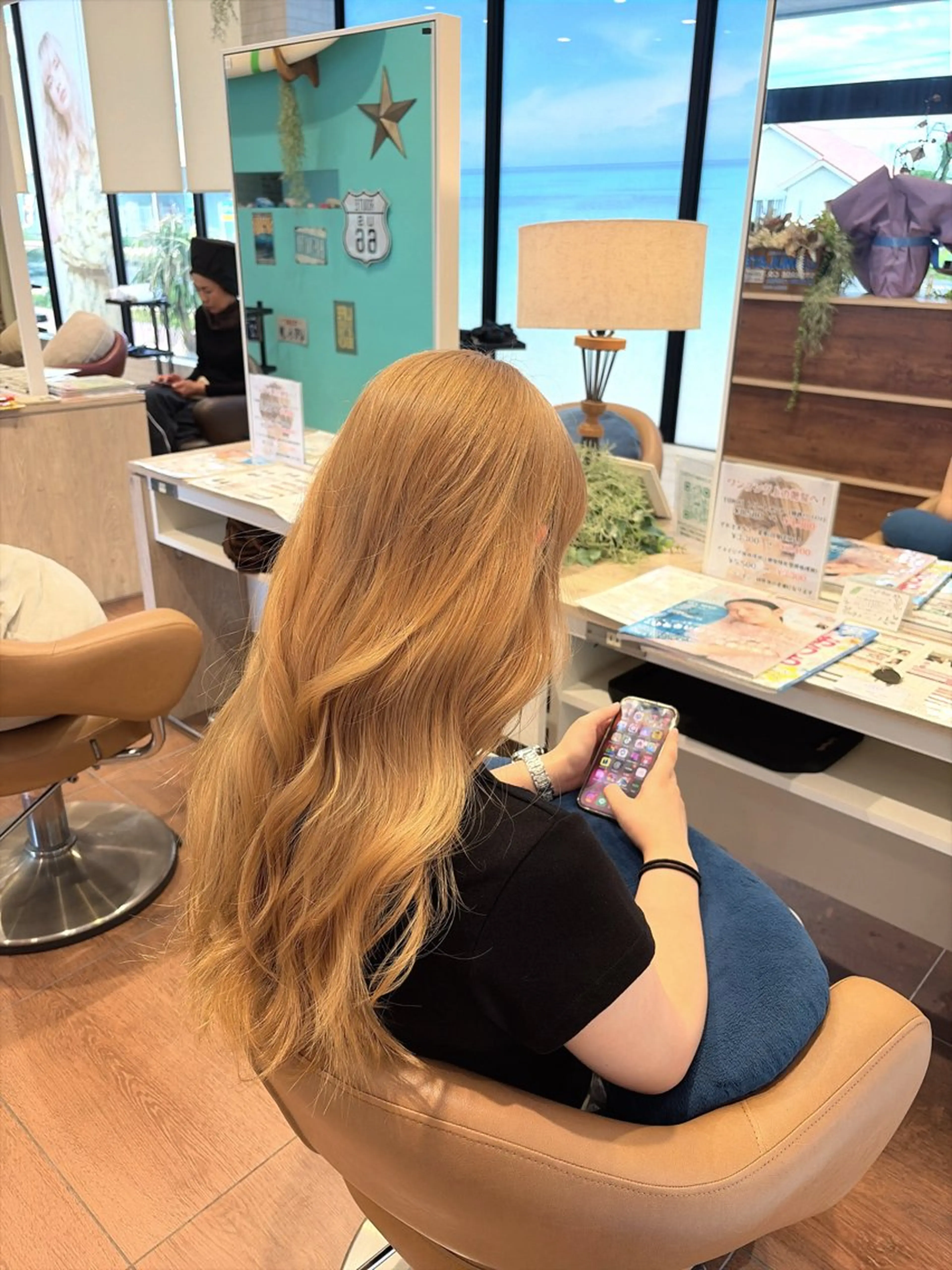 ロング ヘアカラー 後藤 悠紀のヘアスタイル