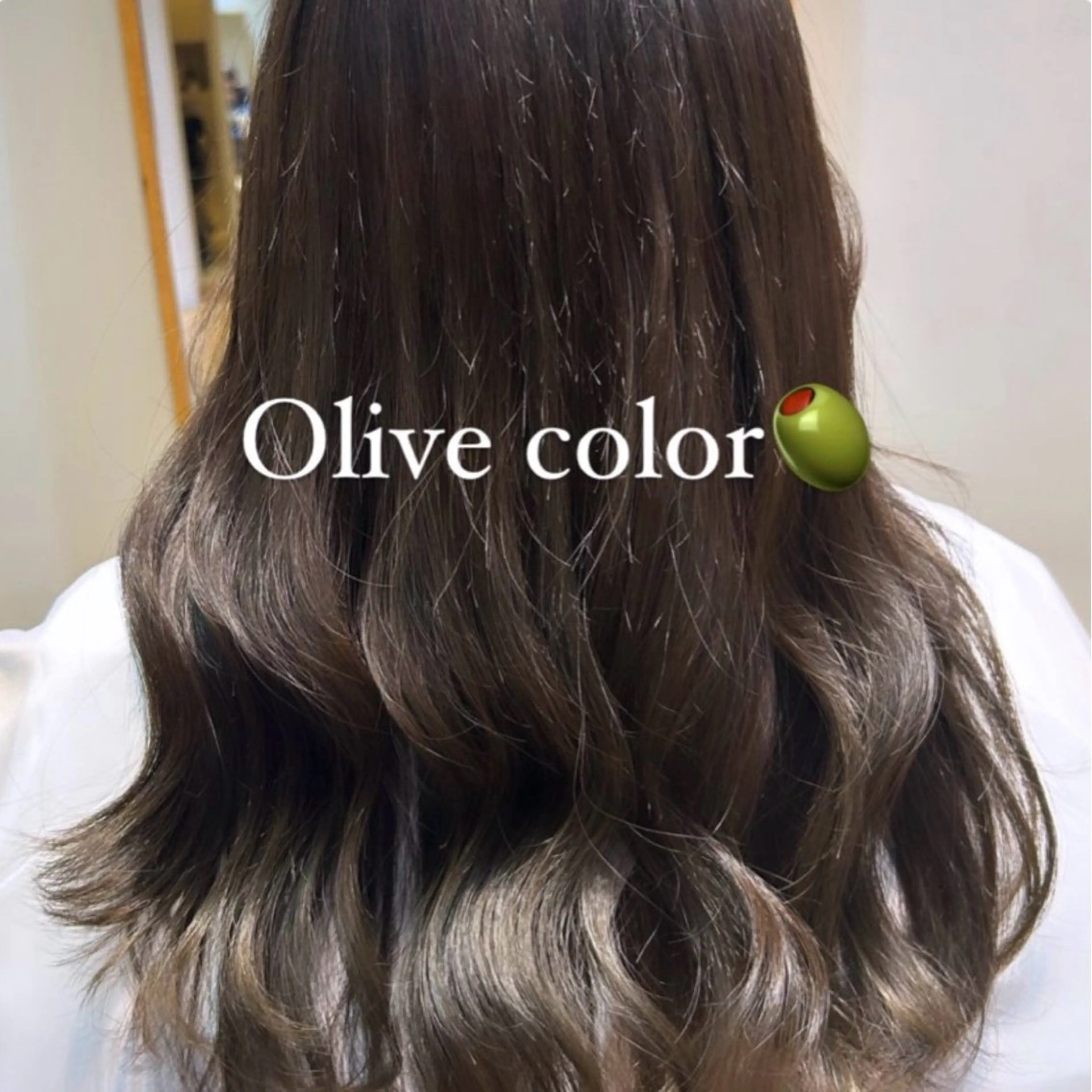 セミロング カラー ヘアカラー トリートメント 【パーマ🌀/暖色カ ラー🍷】ななこ🌴のヘアスタイル