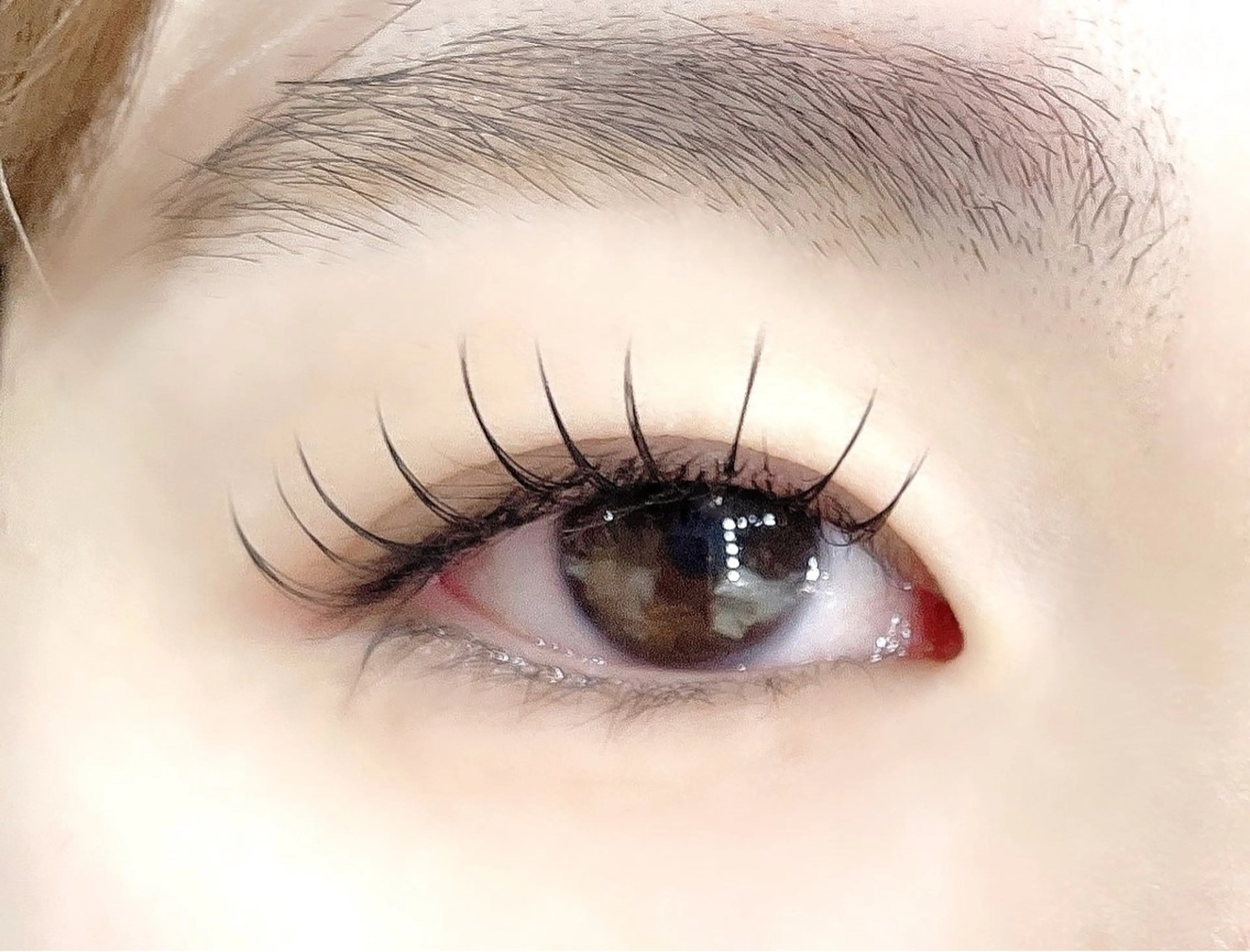 マツエク・マツパ 束感まつ毛 Cカール フラットラッシュ eye salon ef まつげと眉毛の専門店所属・eye salon ef  オオツキのマツエク・マツパデザイン