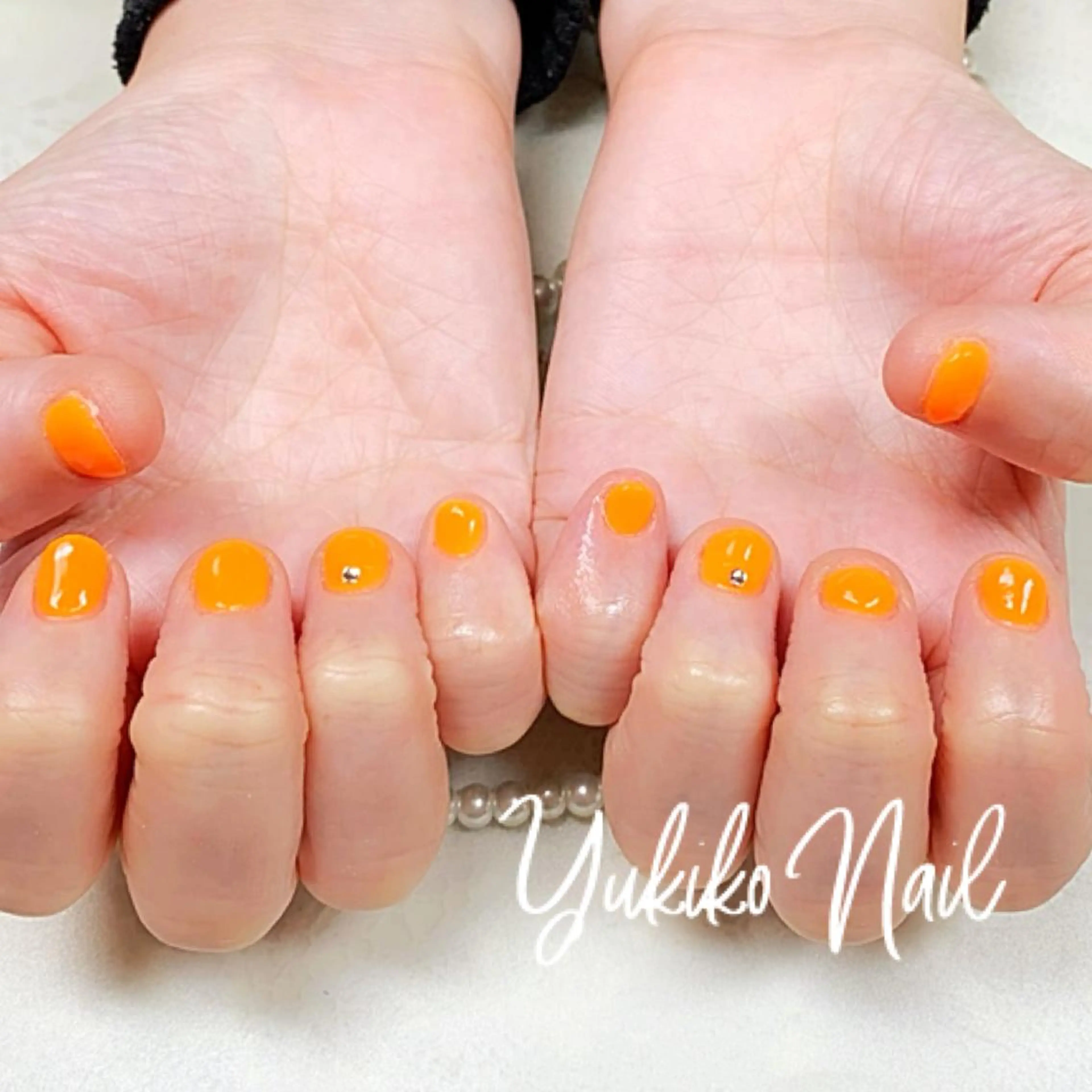 ネイル ワンカラーネイル ハンドネイル ユキコ ネイルのネイルデザイン