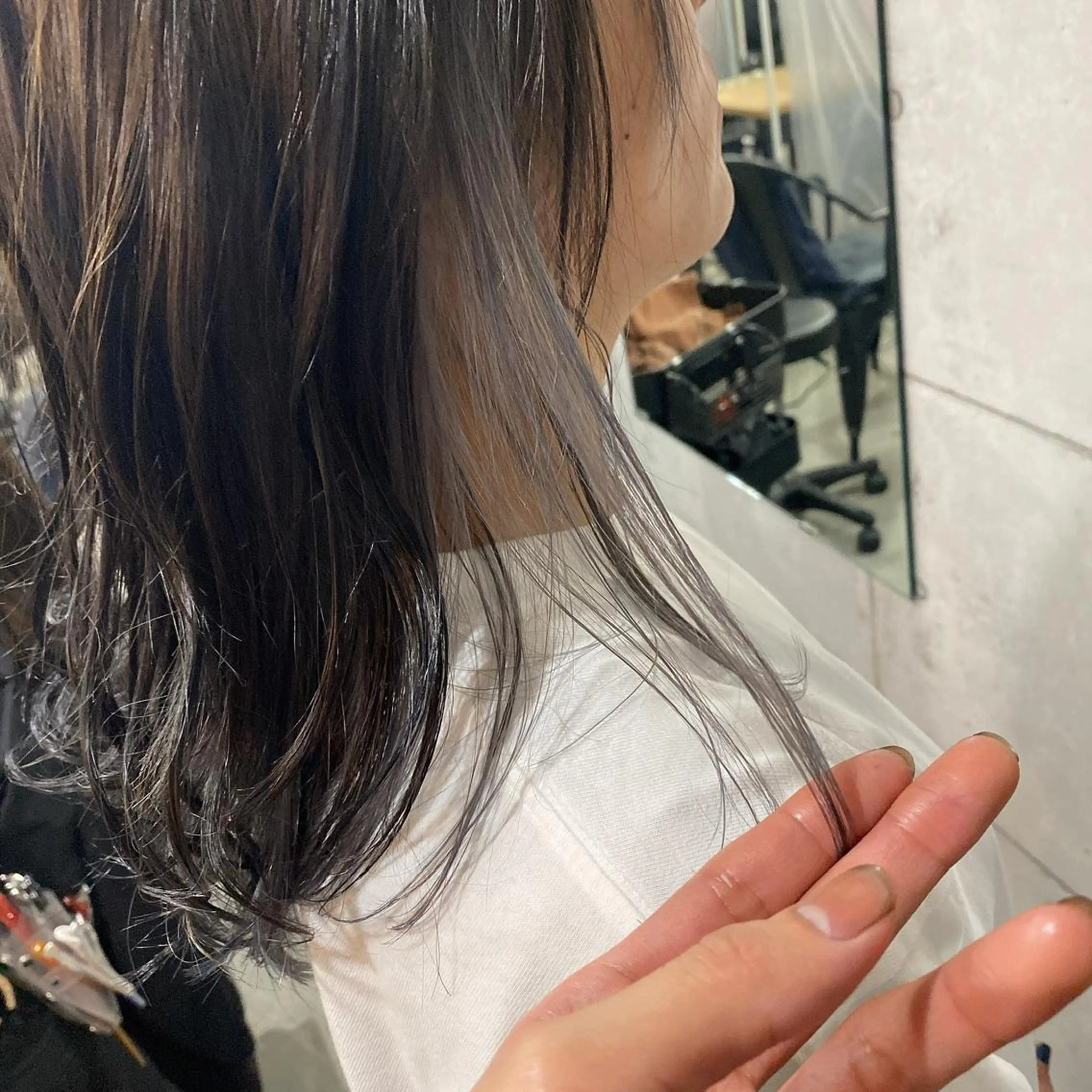 ロング ハイライト レイヤーカット 艶カラー💎 髪質改善🎈アトワのヘアスタイル