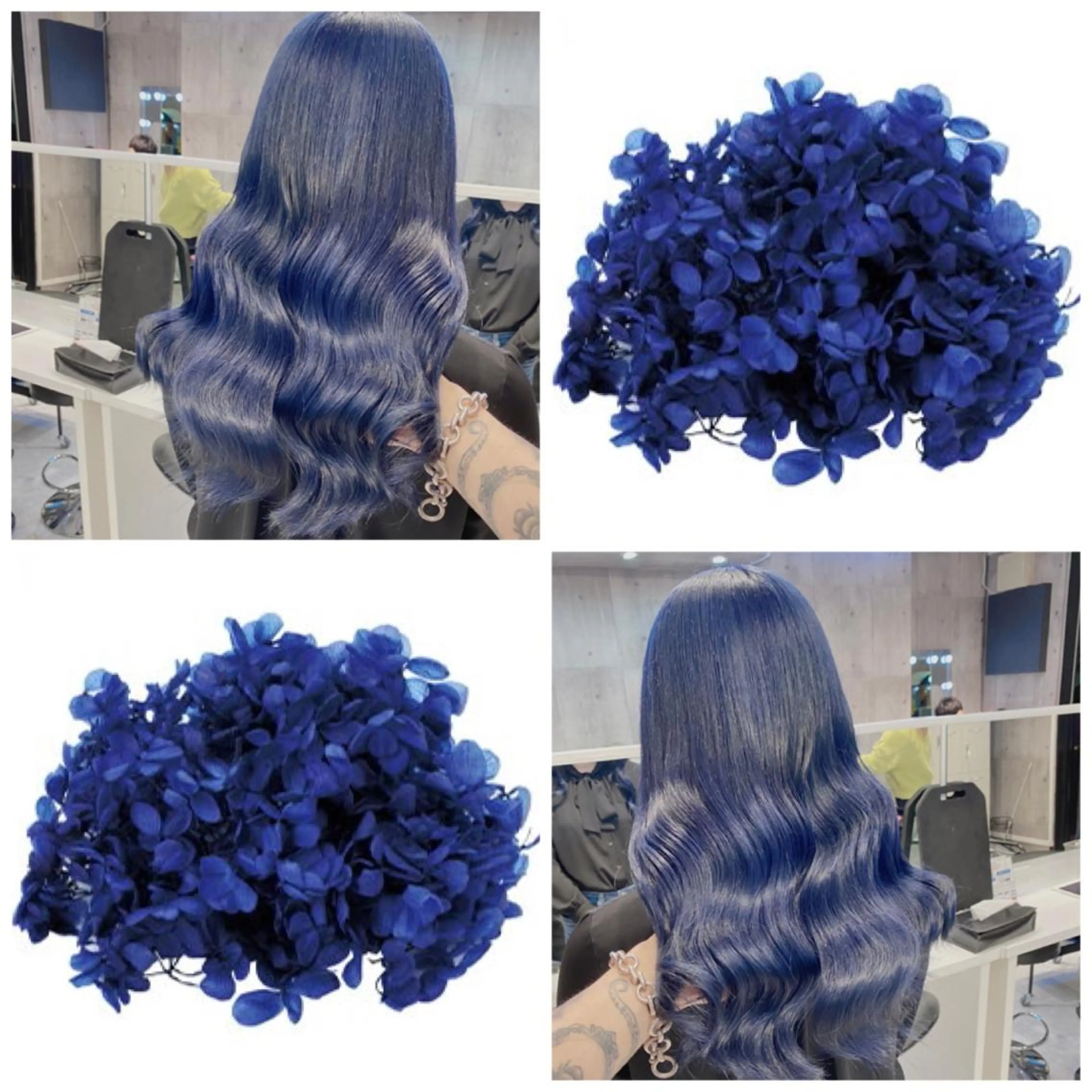 カラー ブルーカラー ネイビーカラー 🫧似合わせデザイン 🫧MIKU🪼のヘアスタイル