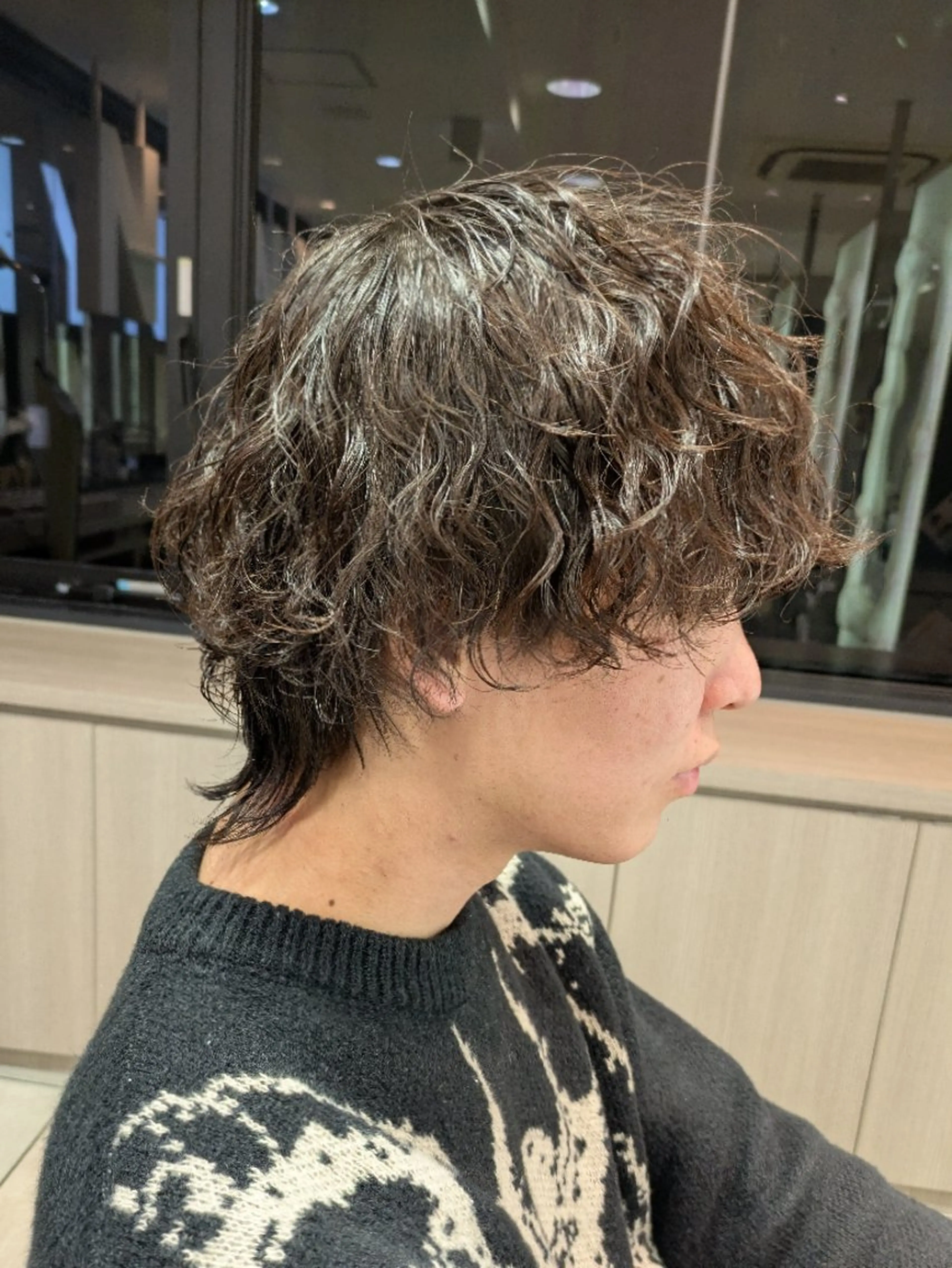 メンズメニュー🐯カット➕️パーマ➕️トリートメントの写真