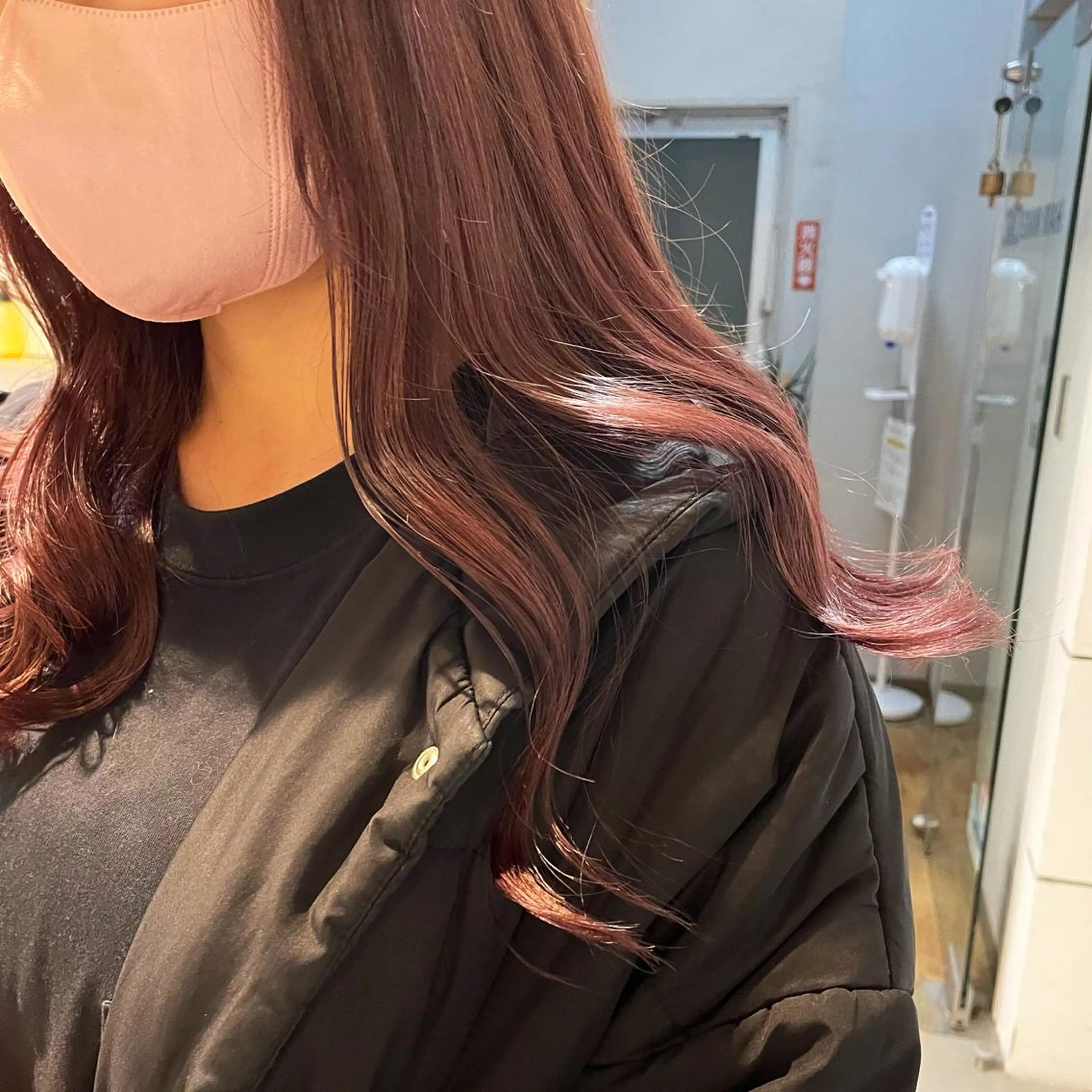 ロング ヘアカラー CHiC ミサキのマツエク・マツパデザイン