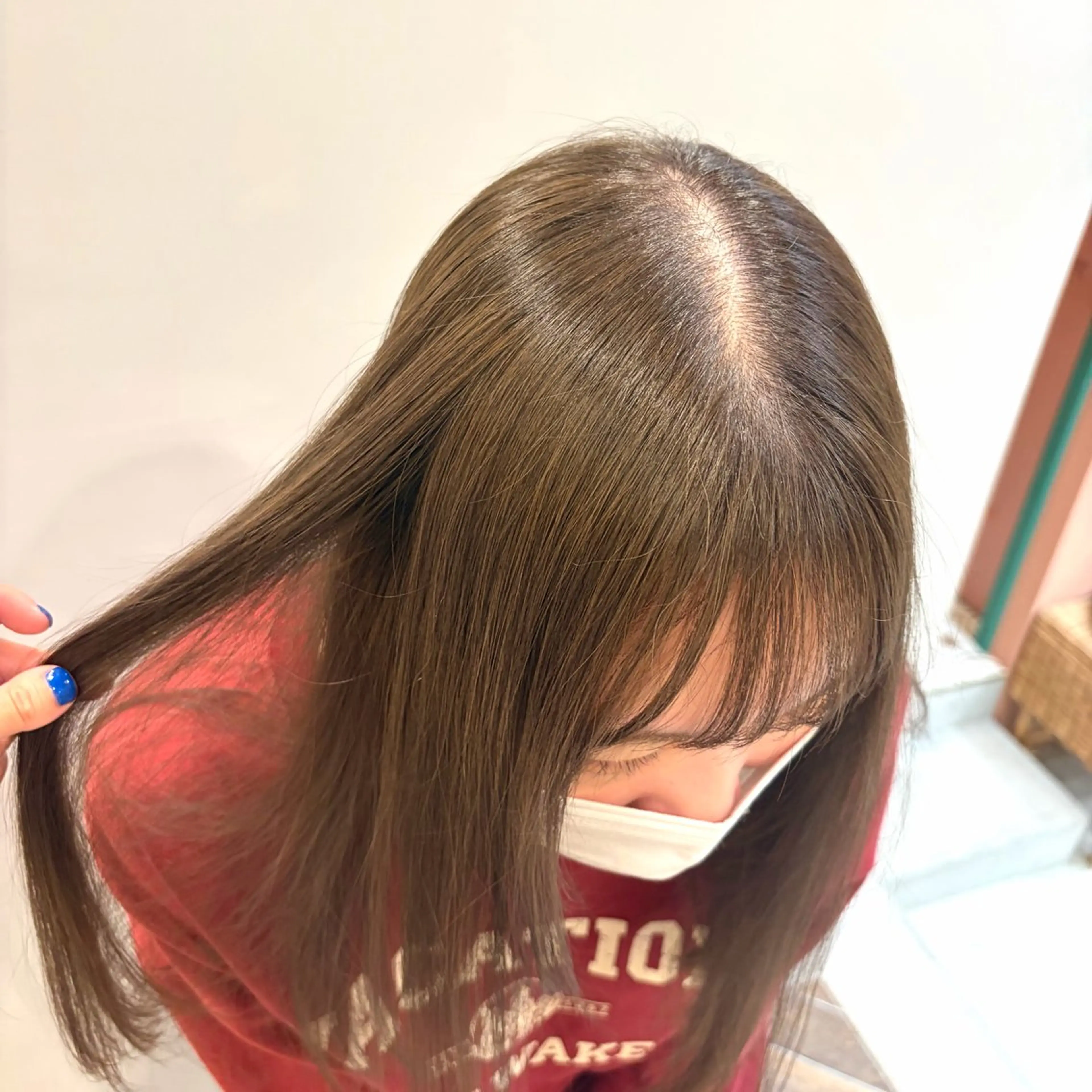 ロング カラー ヘアカラー 透明感カラー 🌱多田 望花のヘアスタイル