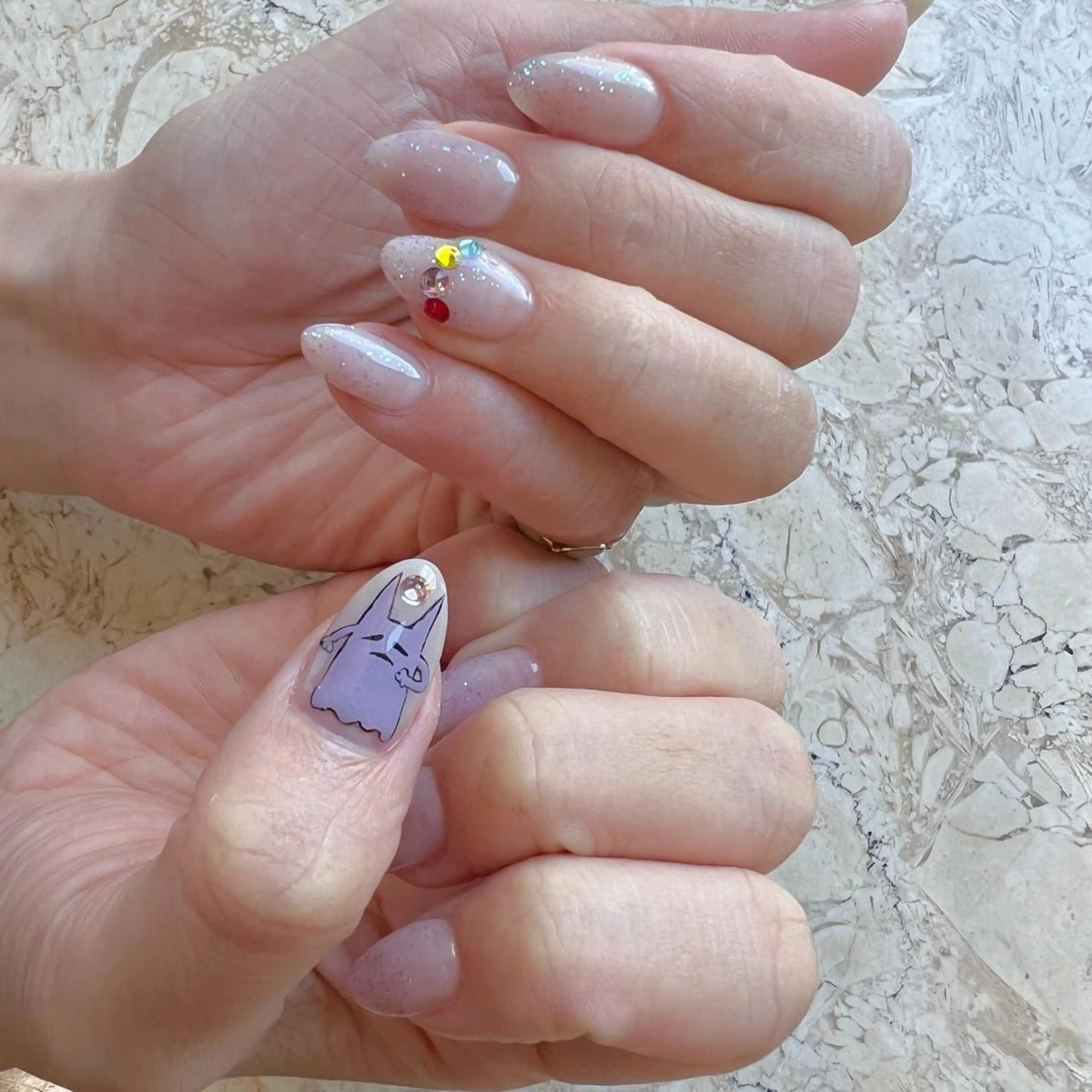 ネイル ハンドネイル フットネイル nail salon mieux(ミュー)のマツエク・マツパデザイン