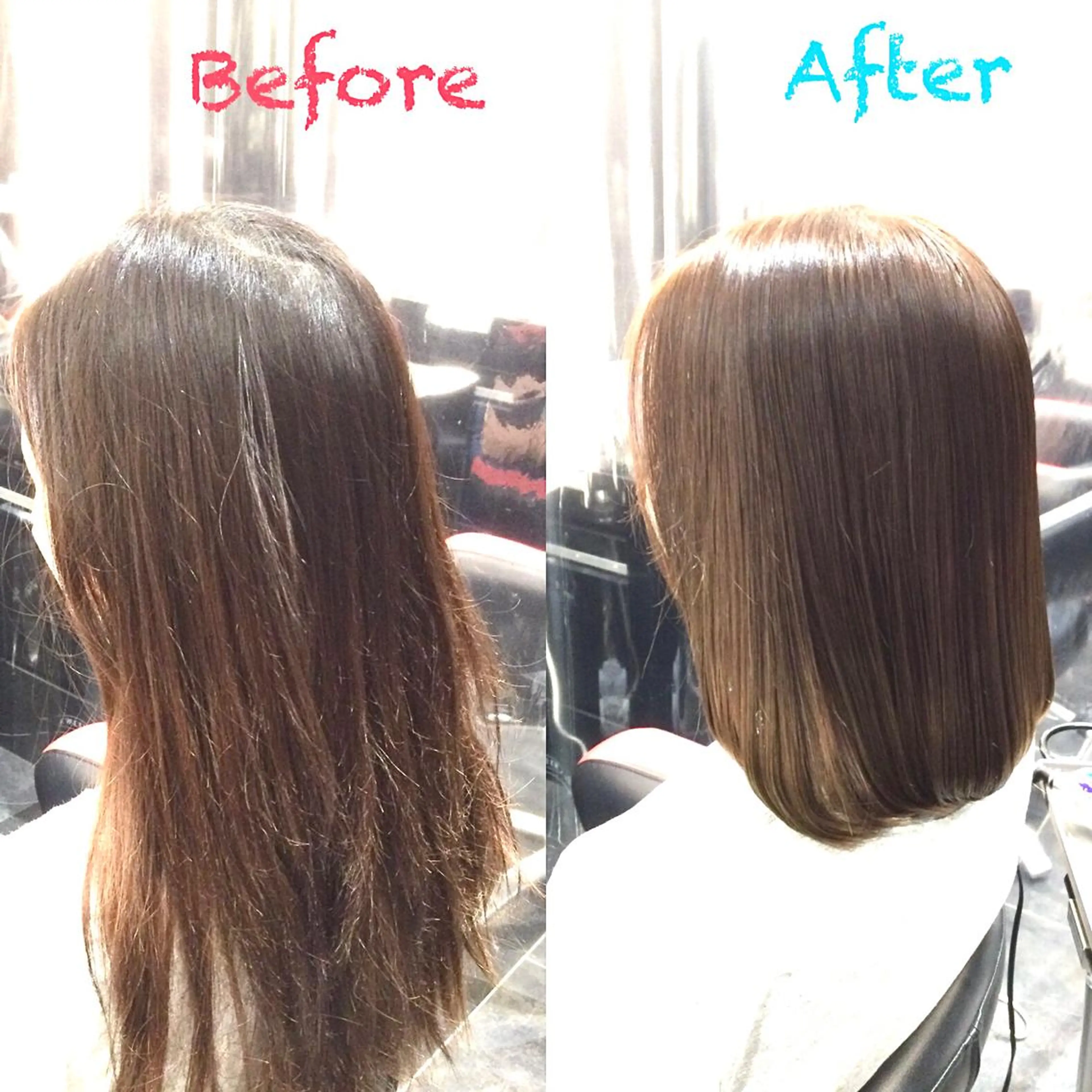 ミディアム カラー Annon プライベートサロンのヘアスタイル