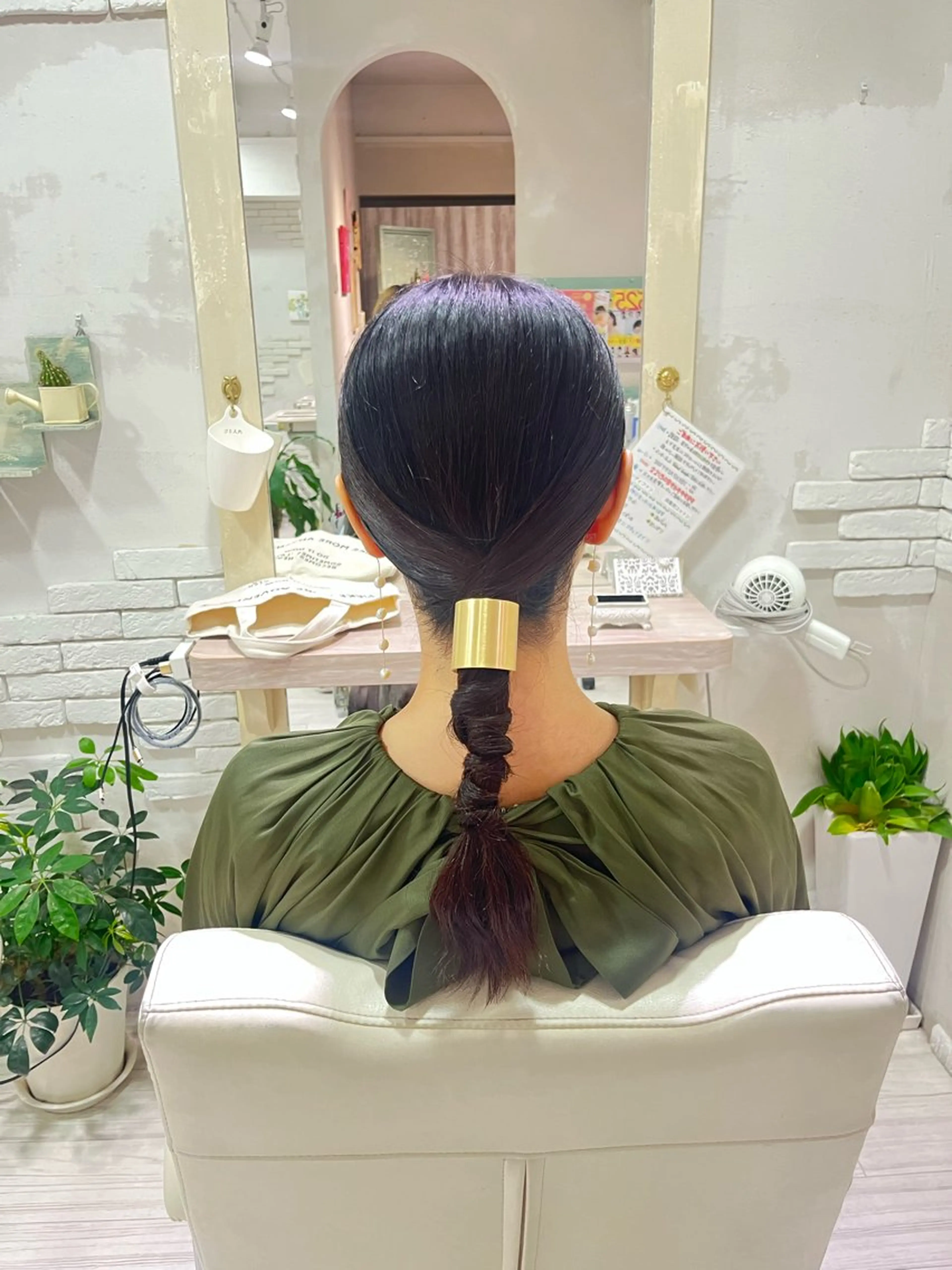 ヘアアレンジ 坂口 愛のヘアスタイル