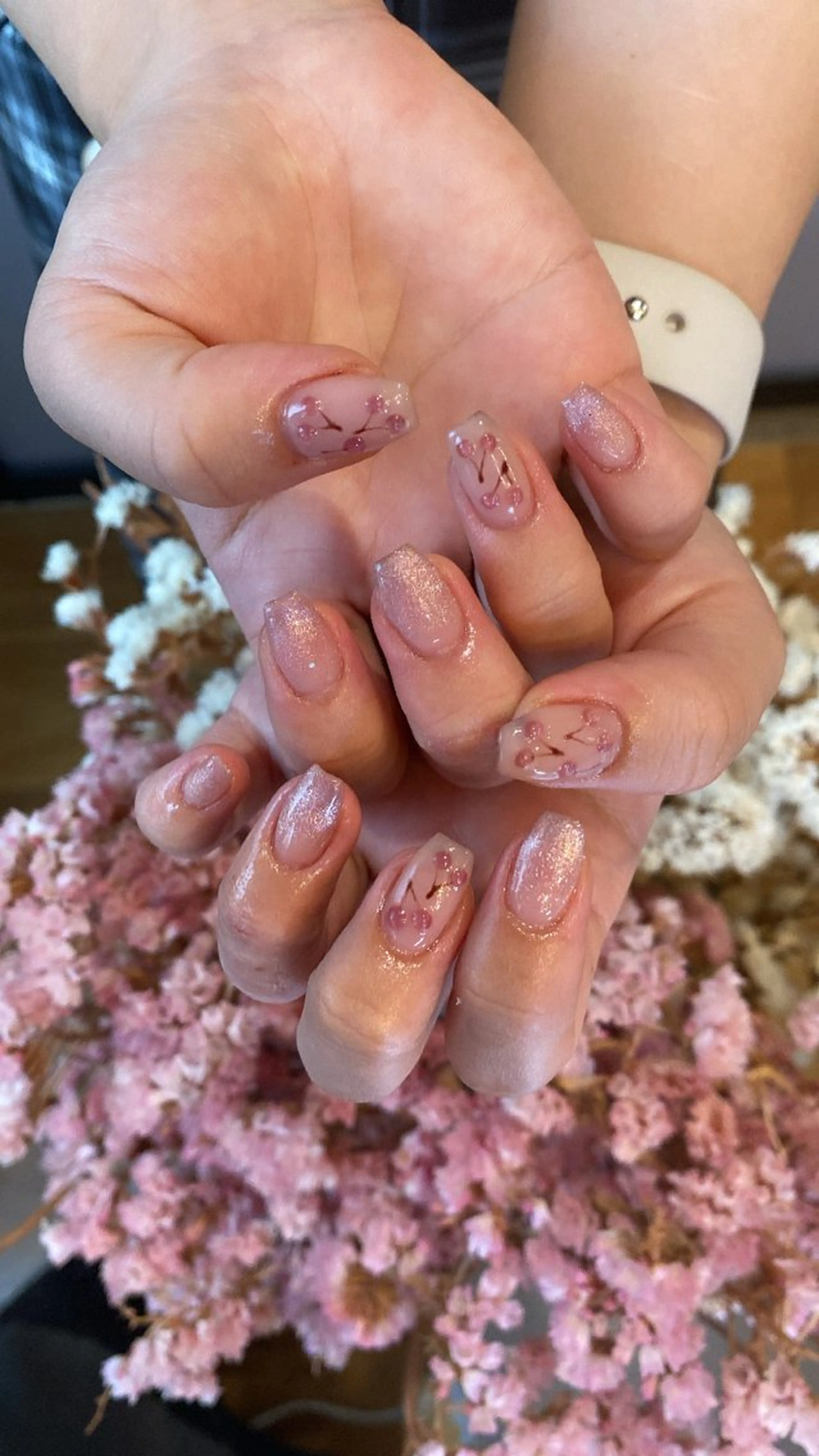 ネイル ハンドネイル crystal ⭐︎ colorのネイルデザイン