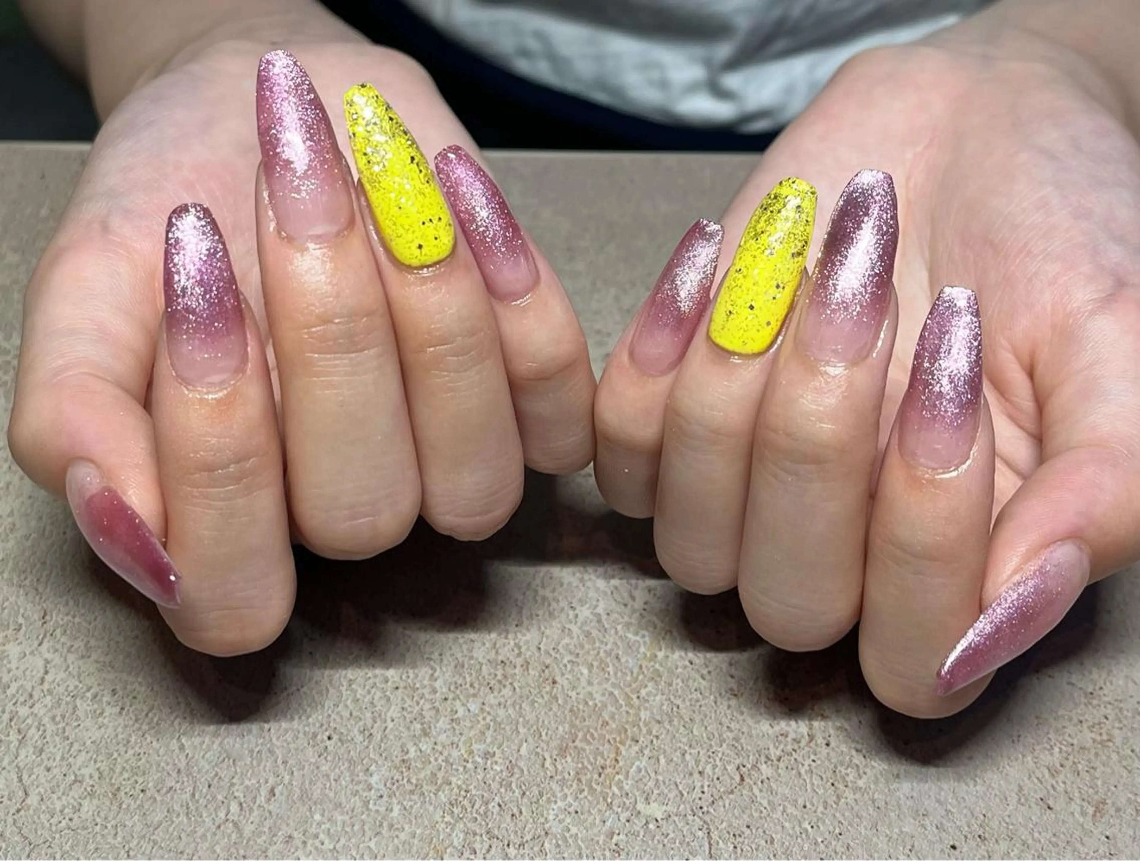 ネイル ハンドネイル goldgleams ちなのネイルデザイン