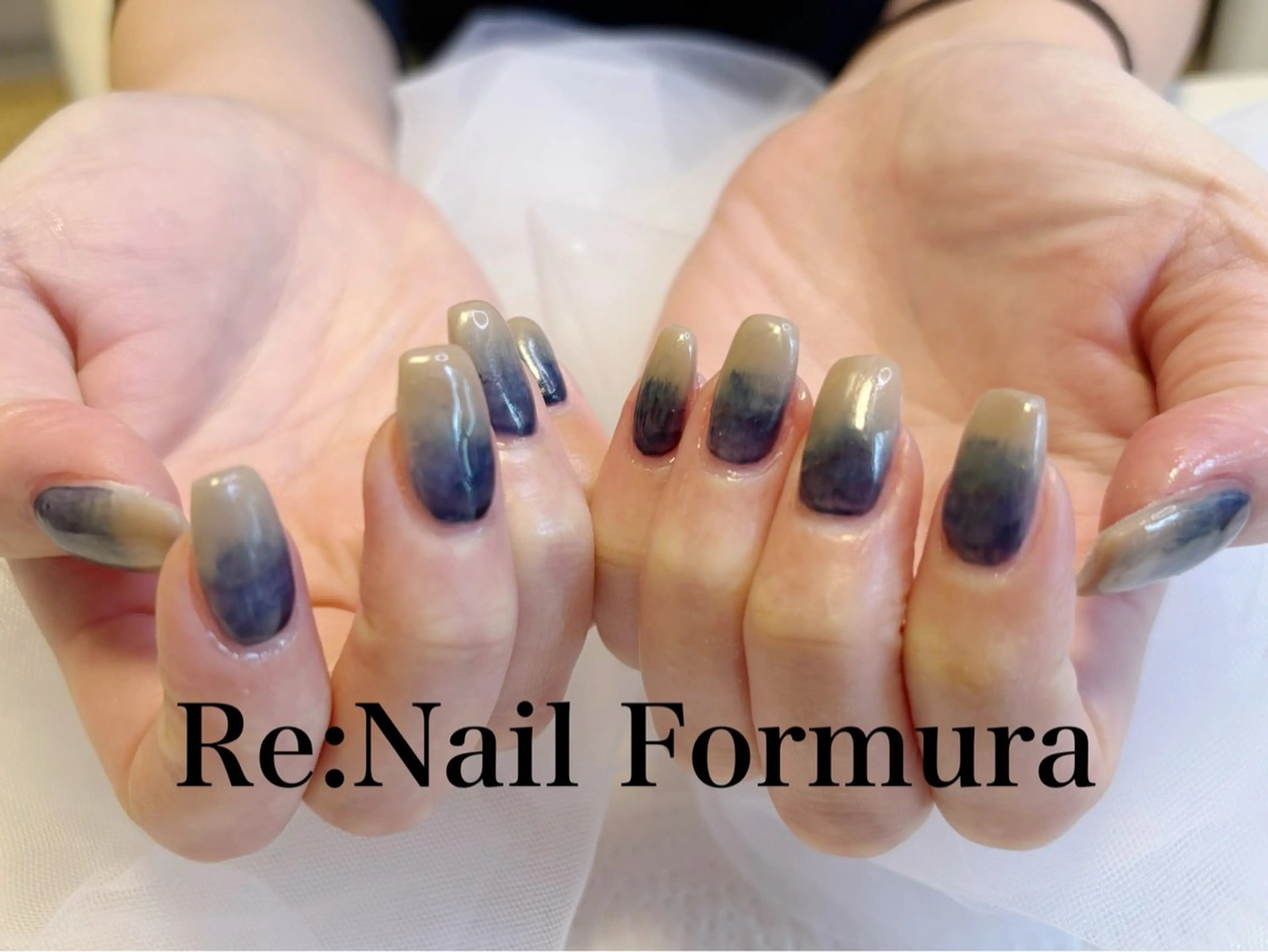 ミディアム ハンドネイル Re:Nail Formula所属・kido chieのネイルデザイン