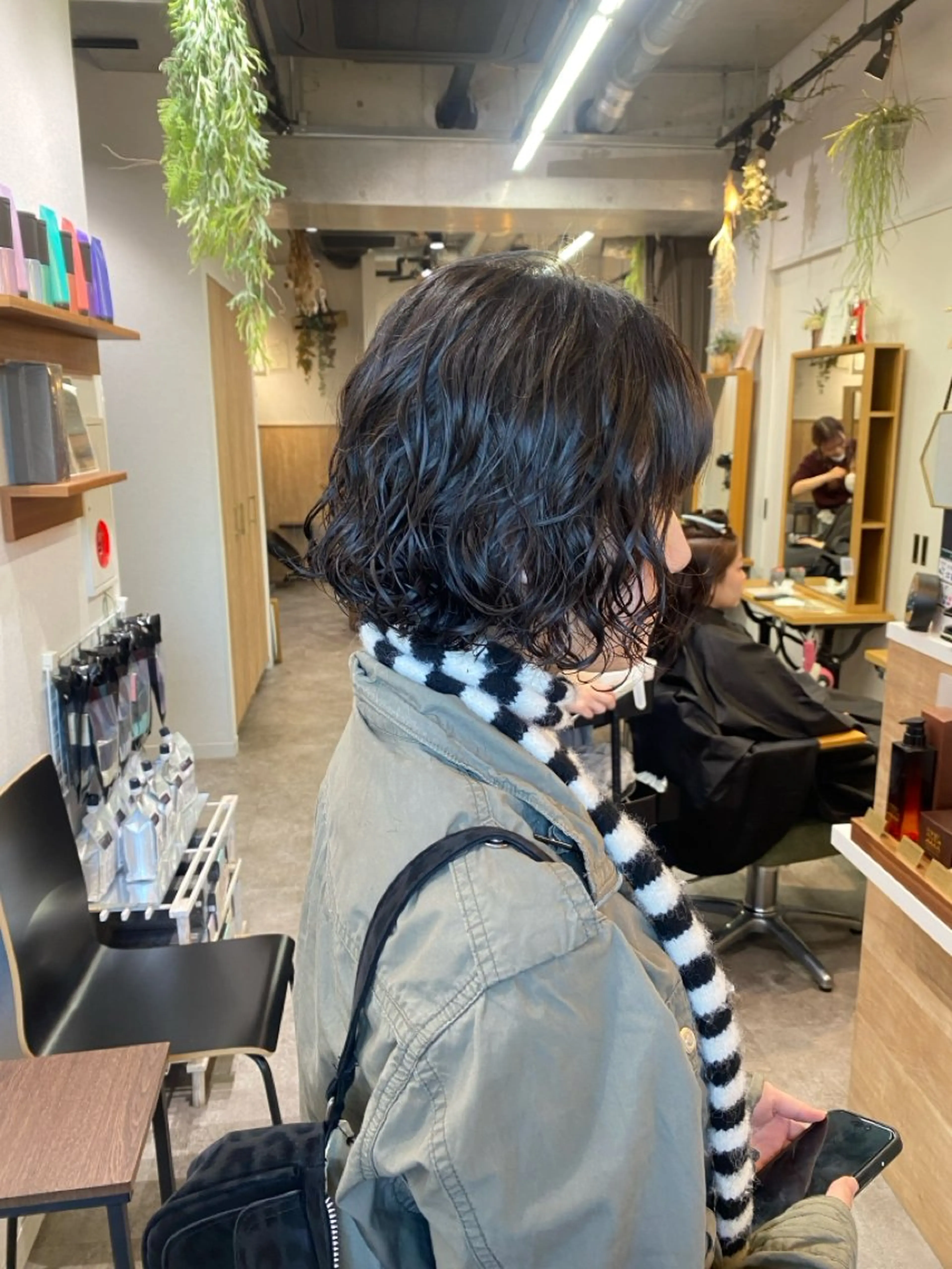 ミディアム カット パーマ 🌀ボブ／ミディアム /パーマ🌀ayaのヘアスタイル