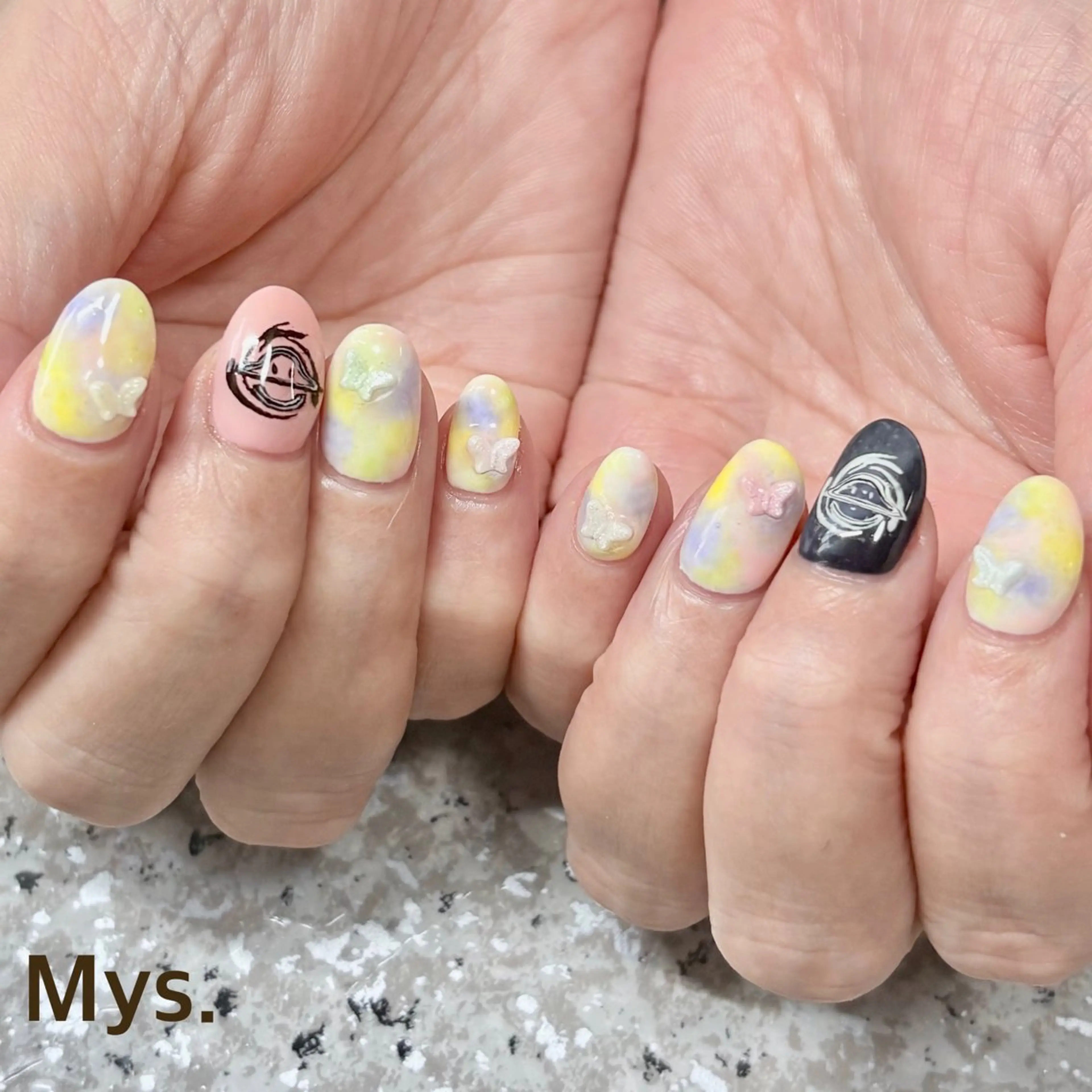ネイル ハンドネイル Mys. 三上紗紀のネイルデザイン
