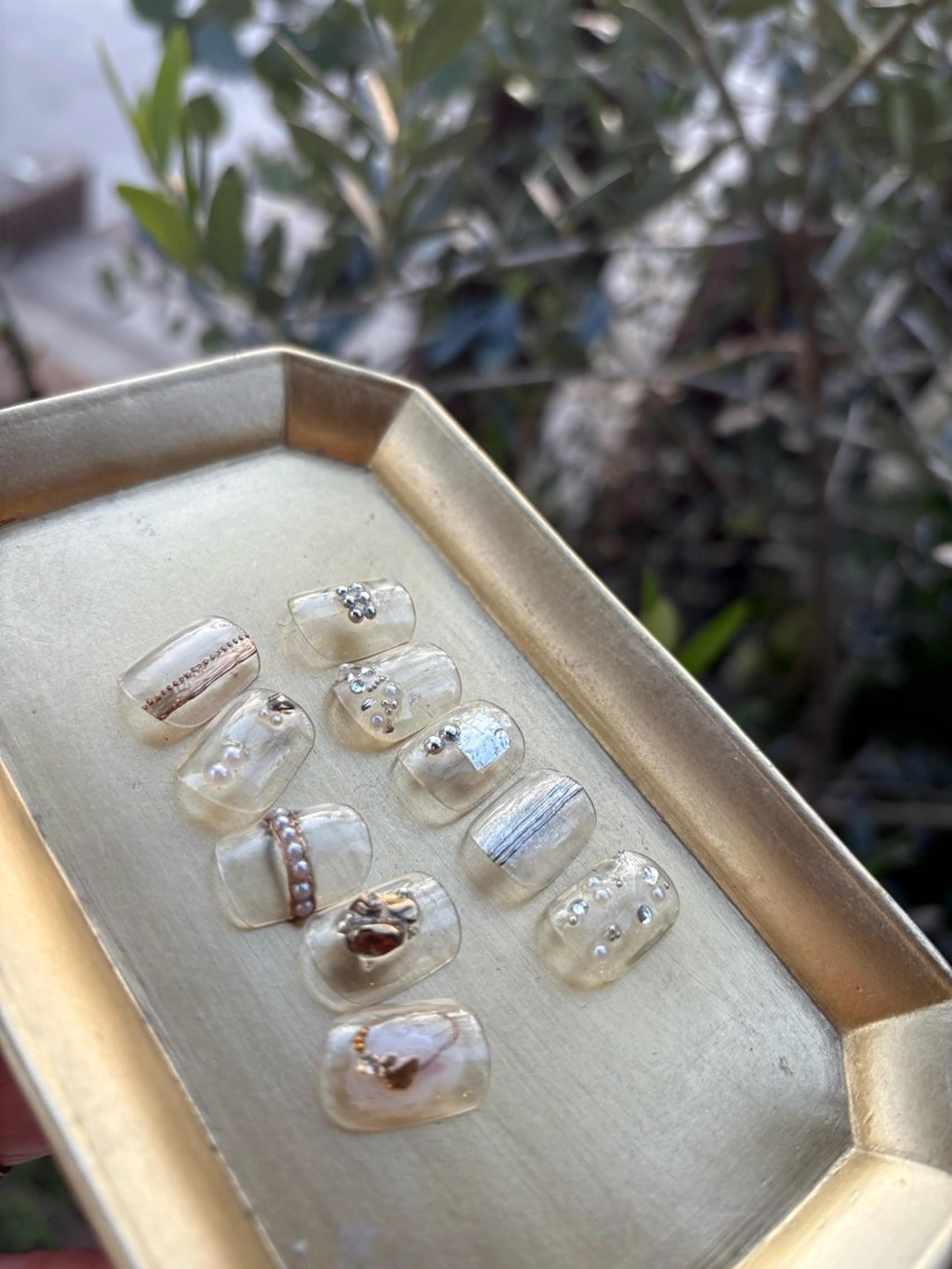 ネイル 🌲🌳🚪iiit o🌲🌳🌲のネイルデザイン