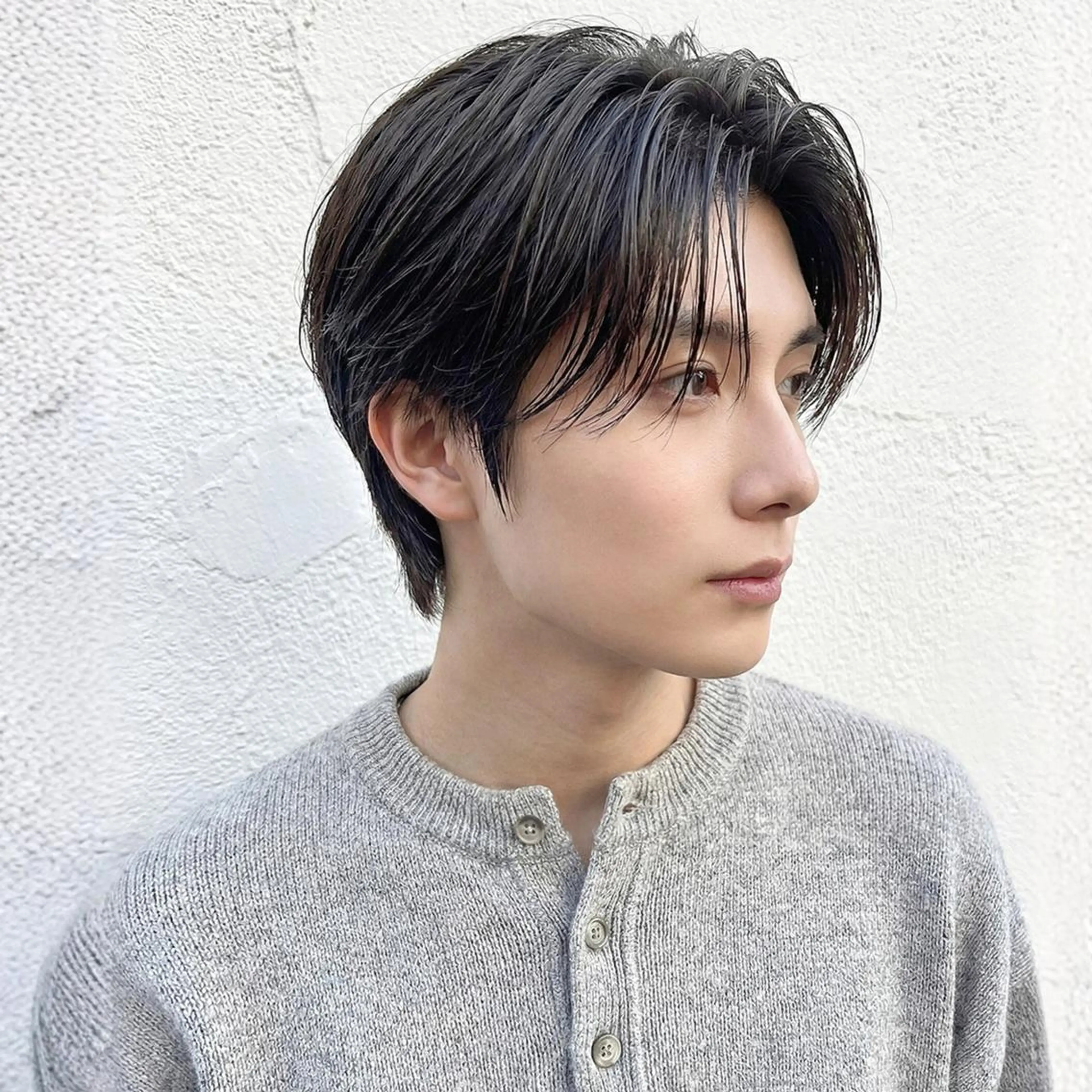 メンズ パーマ ショート SOURCE河原町/ ヘアケア🫧艶カラーのヘアスタイル