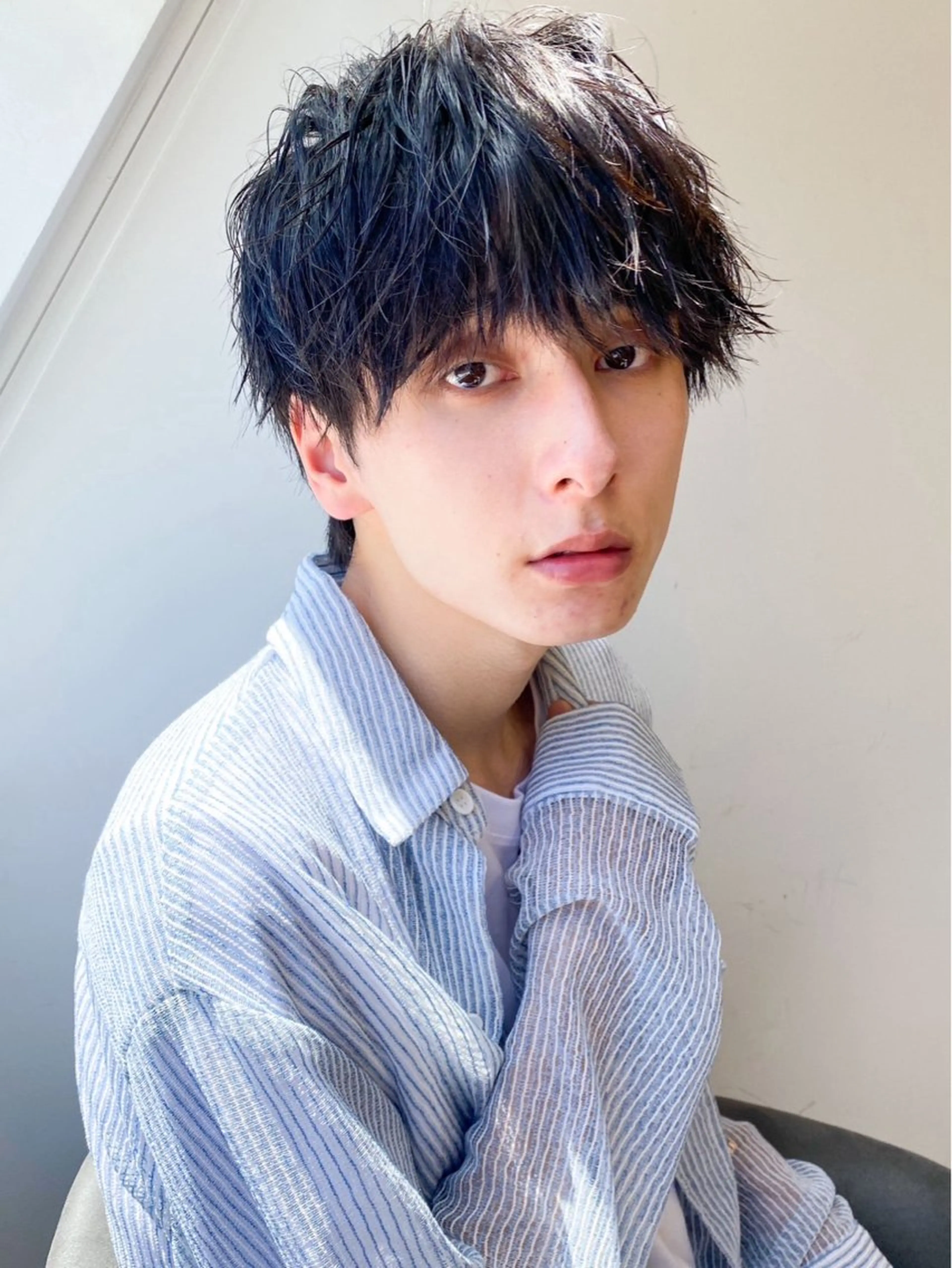 パーマ メンズ メンズパーマ メンズツイストパーマ ツイストパーマ カット パーマ 韓国風メンズヘア💫 ツイスパ💫saraのヘアスタイル