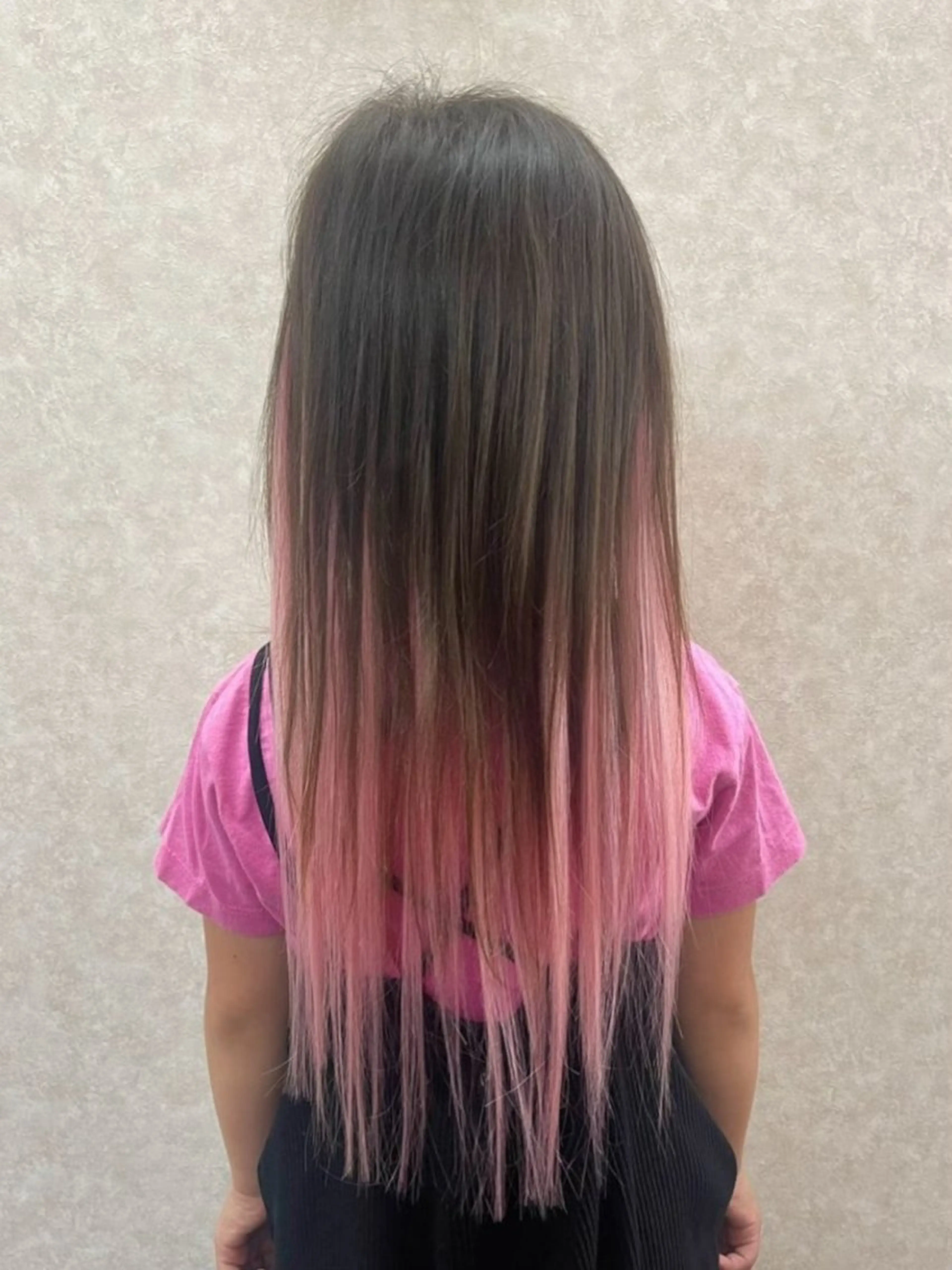 ロング キッズ エクステ 池田 景子のヘアスタイル