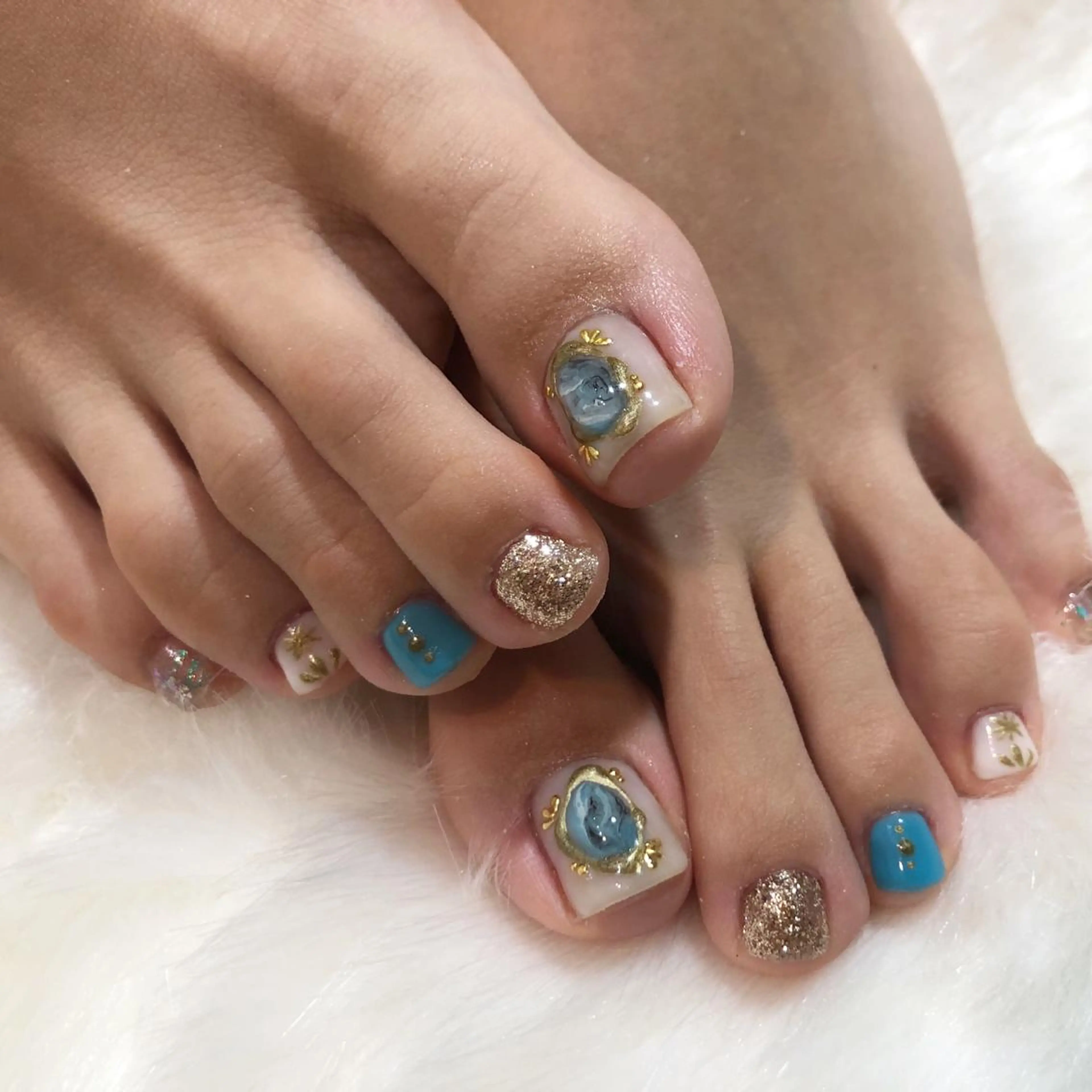 フットデザイン90分アートやり放題(オフなしオフあり)の写真