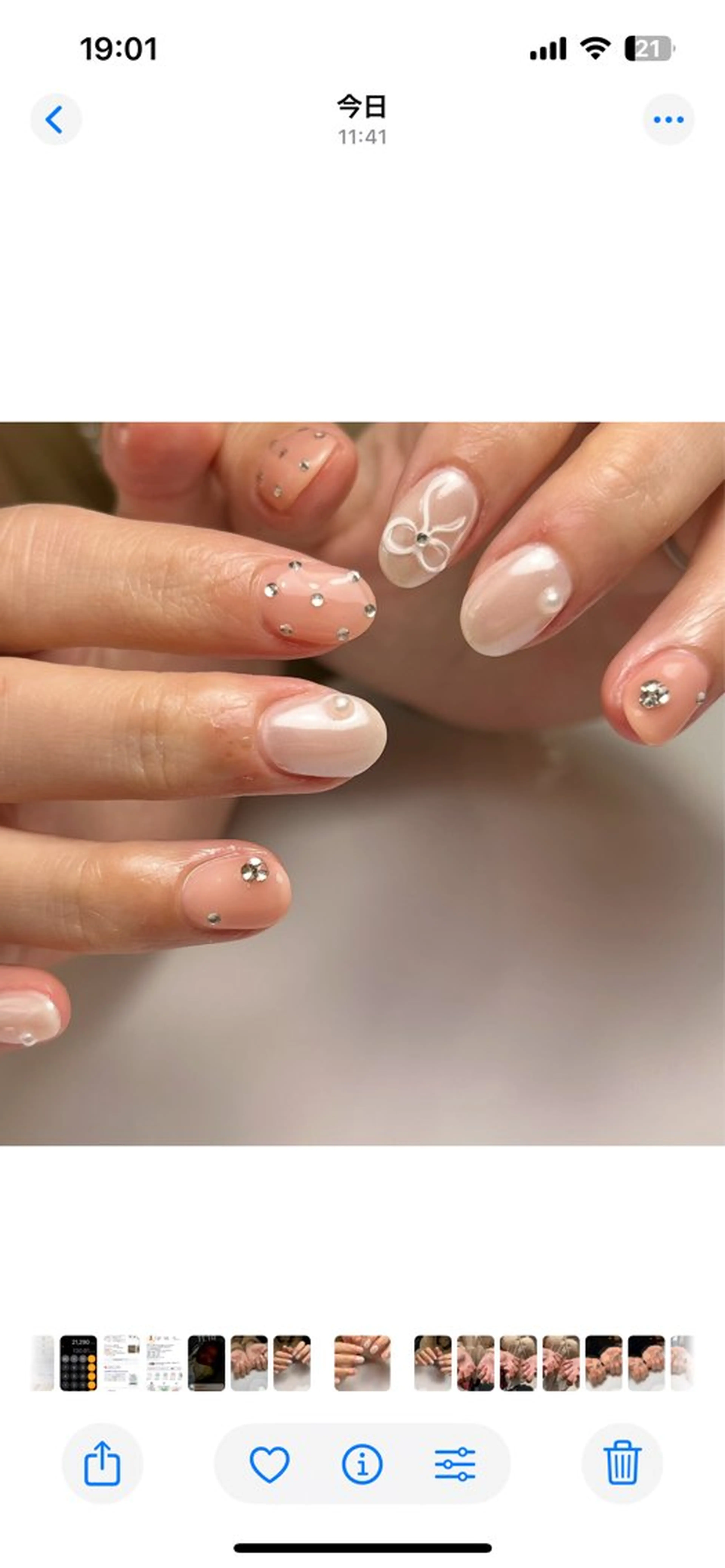 ネイル ブライダルネイル ballie／小野原 なつみのネイルデザイン