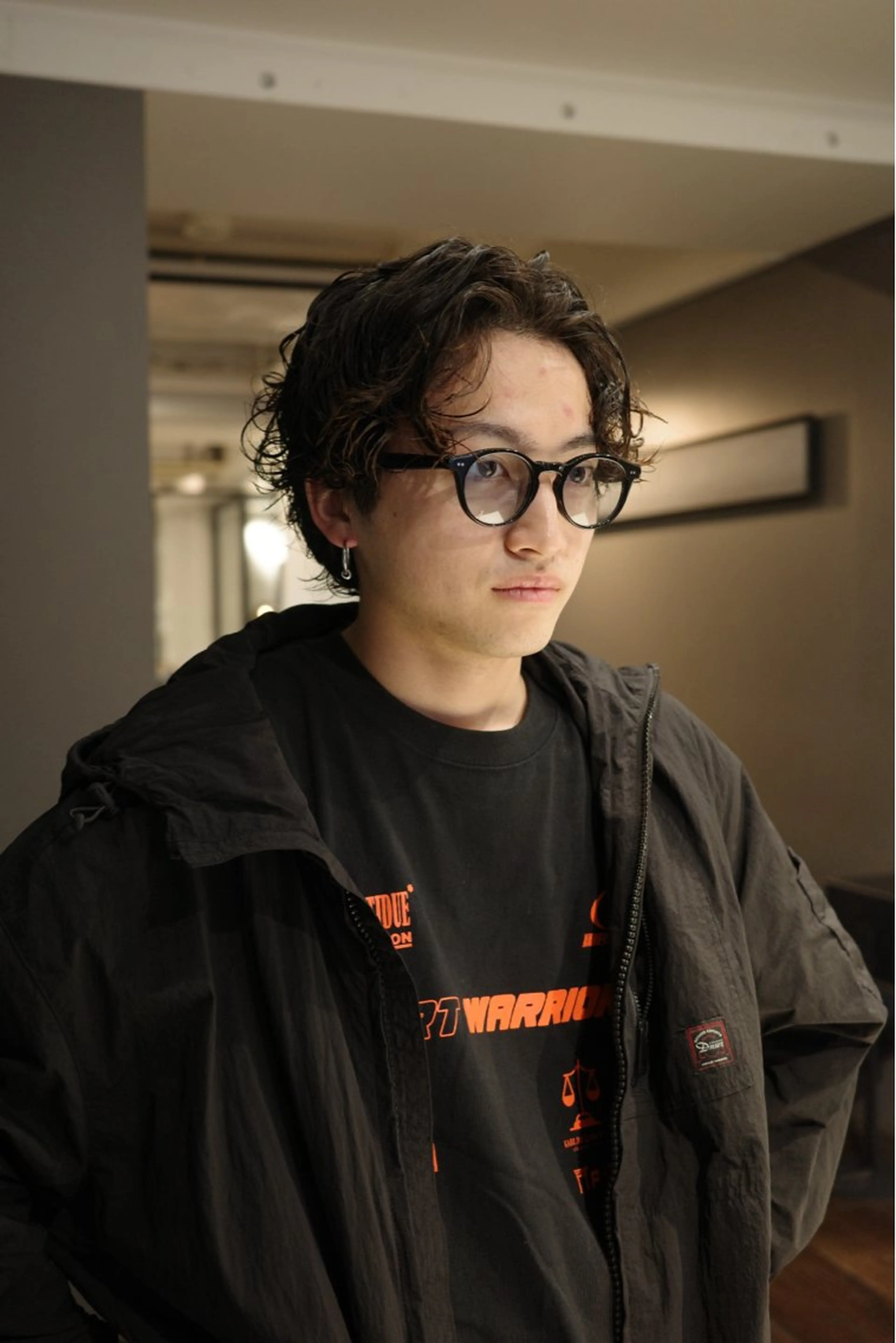 パーマ メンズ NERO 松井 隆人のヘアスタイル