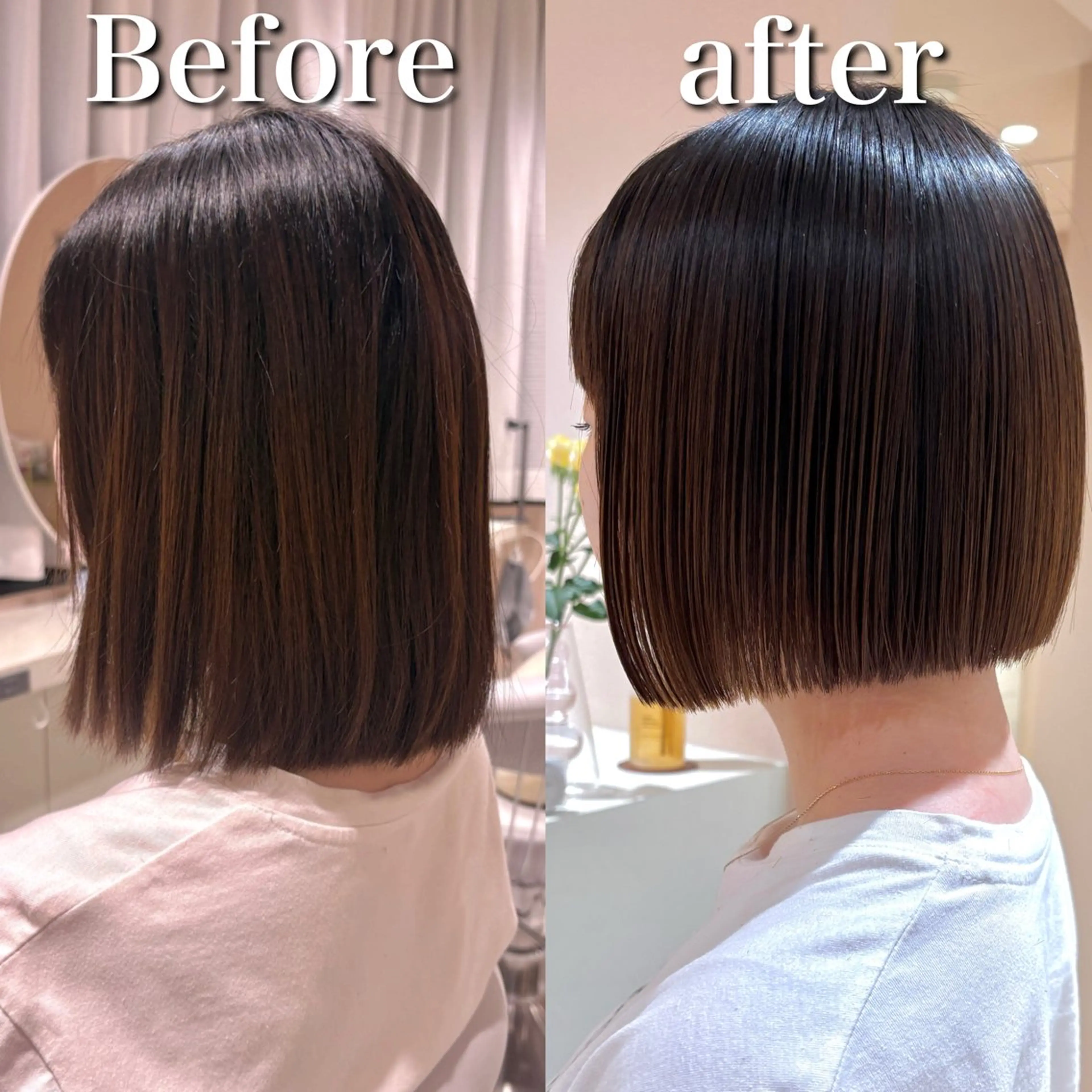 【人気No.1✨】似合わせボブカット+Aujua  4step treatment🌈の写真