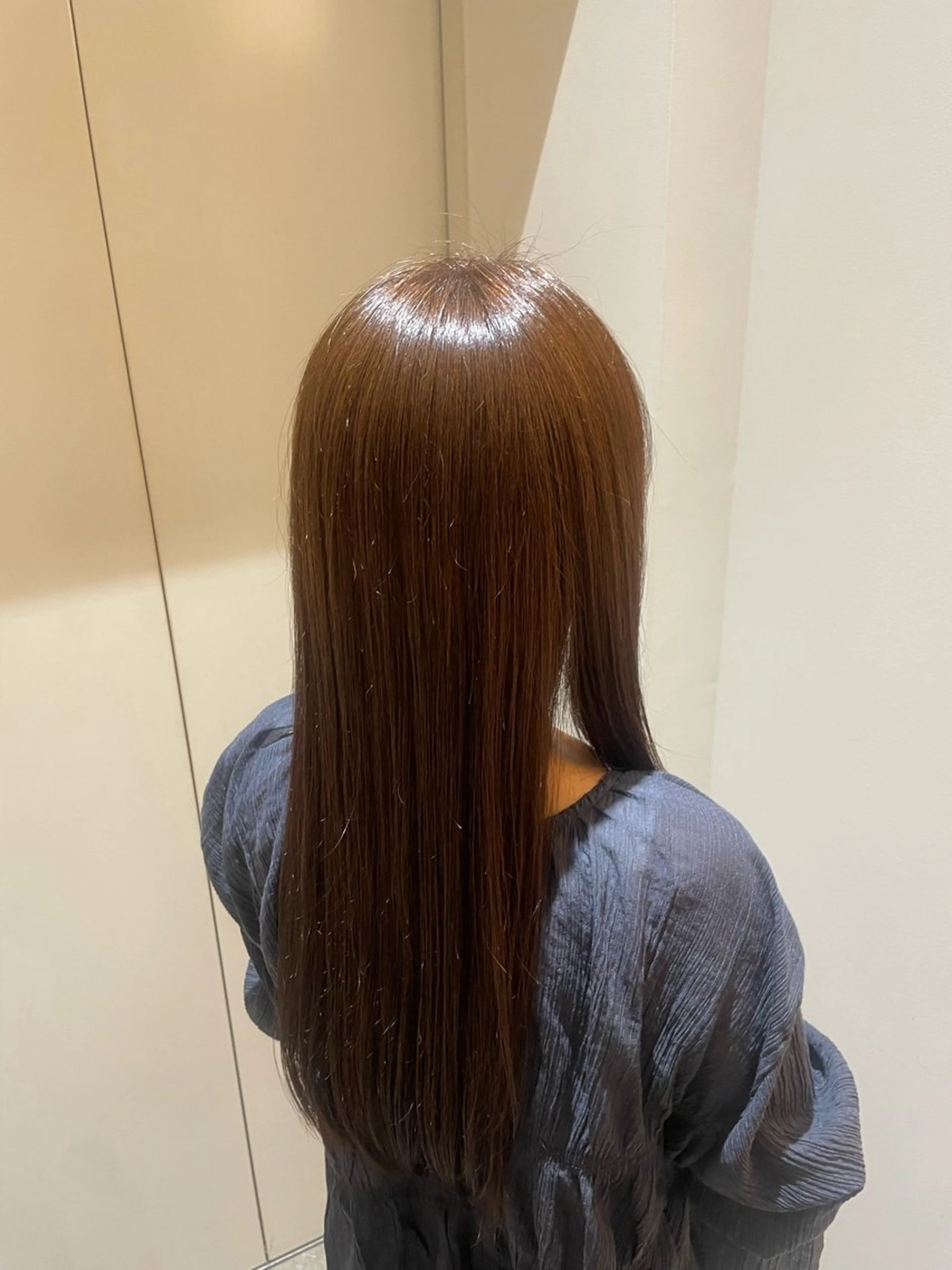 ロング 莉奈/似合わせカット カラー/パーマのヘアスタイル