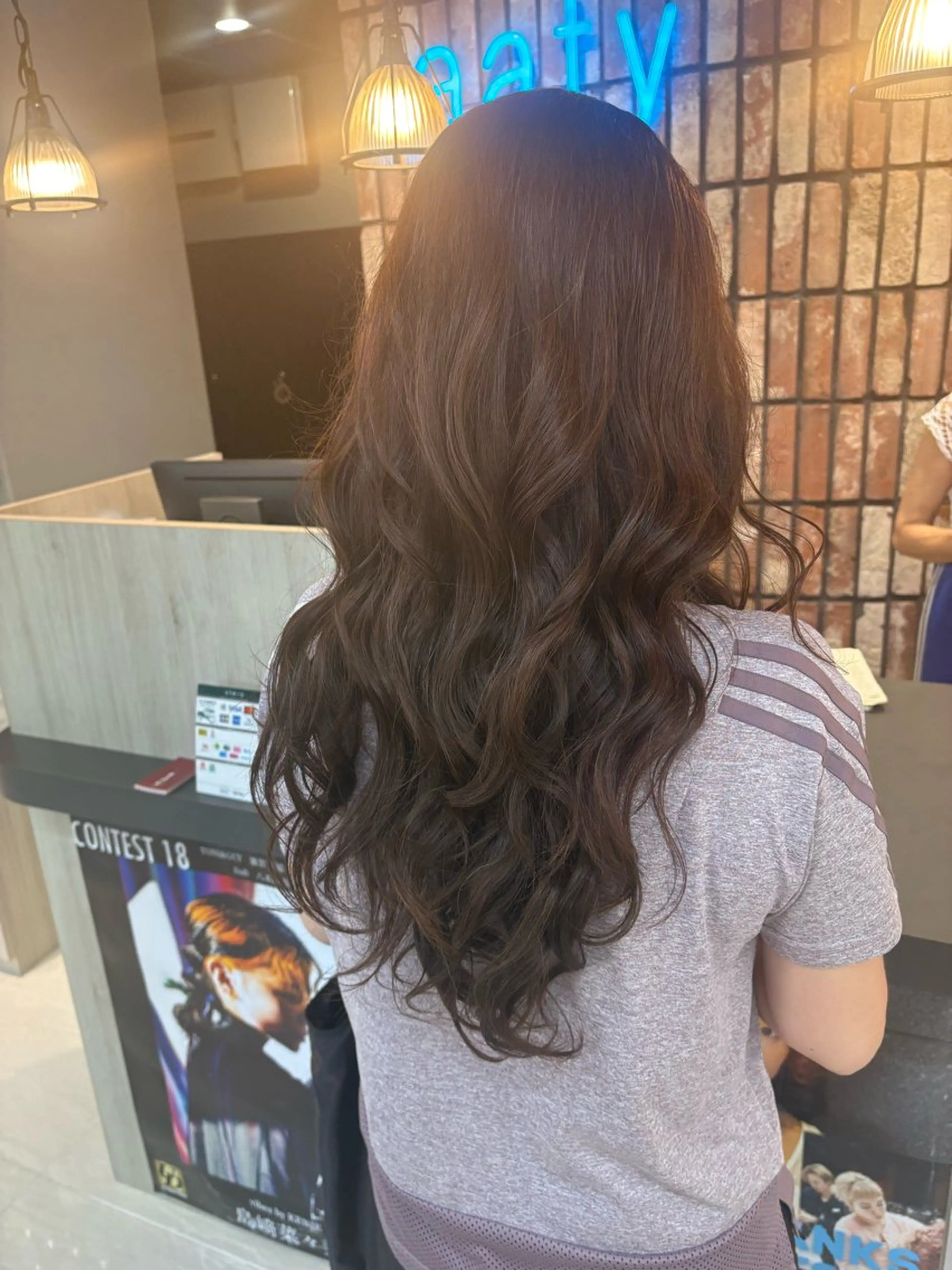 ヘアアレンジ Wカラーヘアアレンジ さあやのヘアスタイル