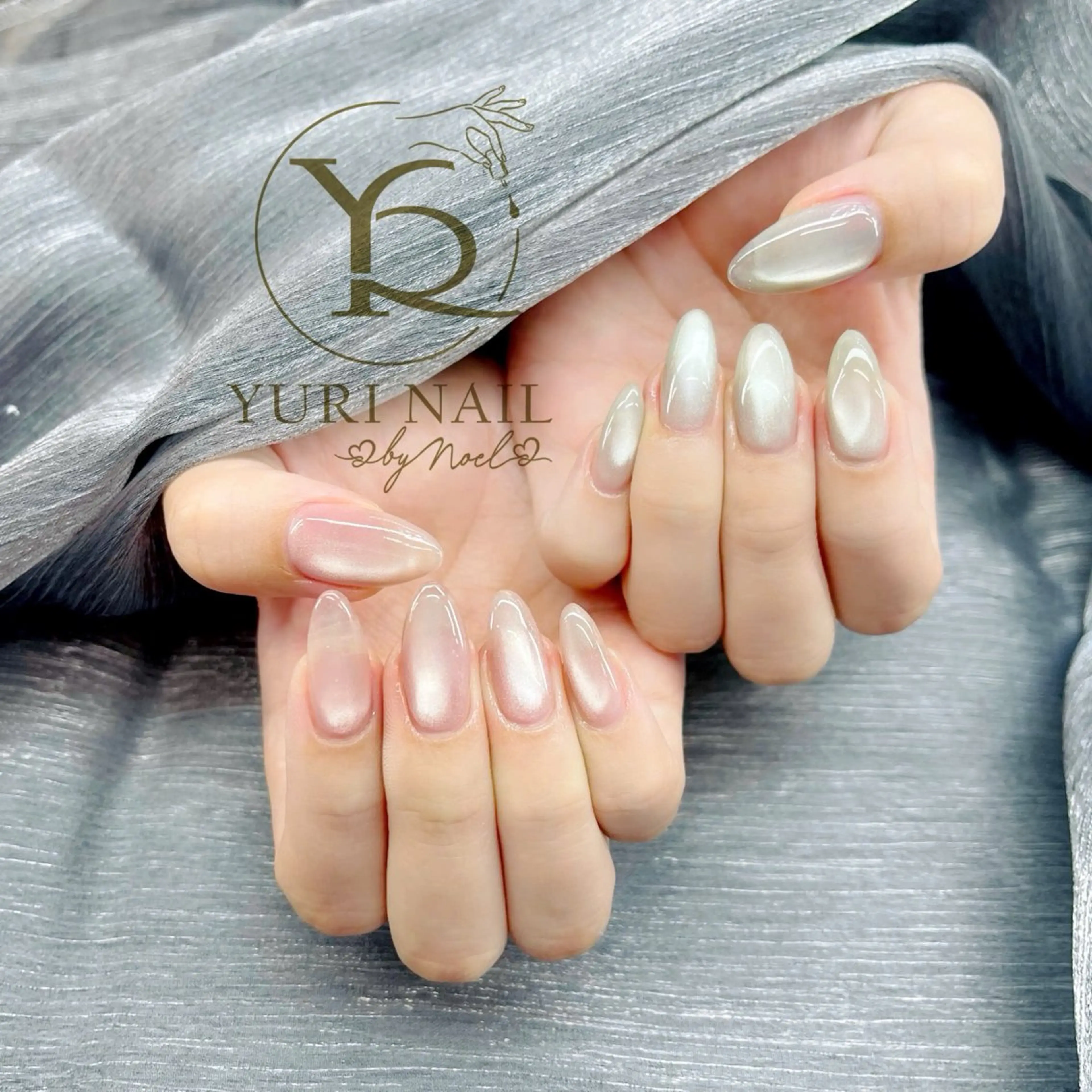 ネイル チークネイル フットネイル フレンチネイル グラデーション キラキラネイル ハンドネイル フットネイル ハンドケア YURI Nail Salon Funabashi所属・YURI Nail Funabashiのネイルデザイン