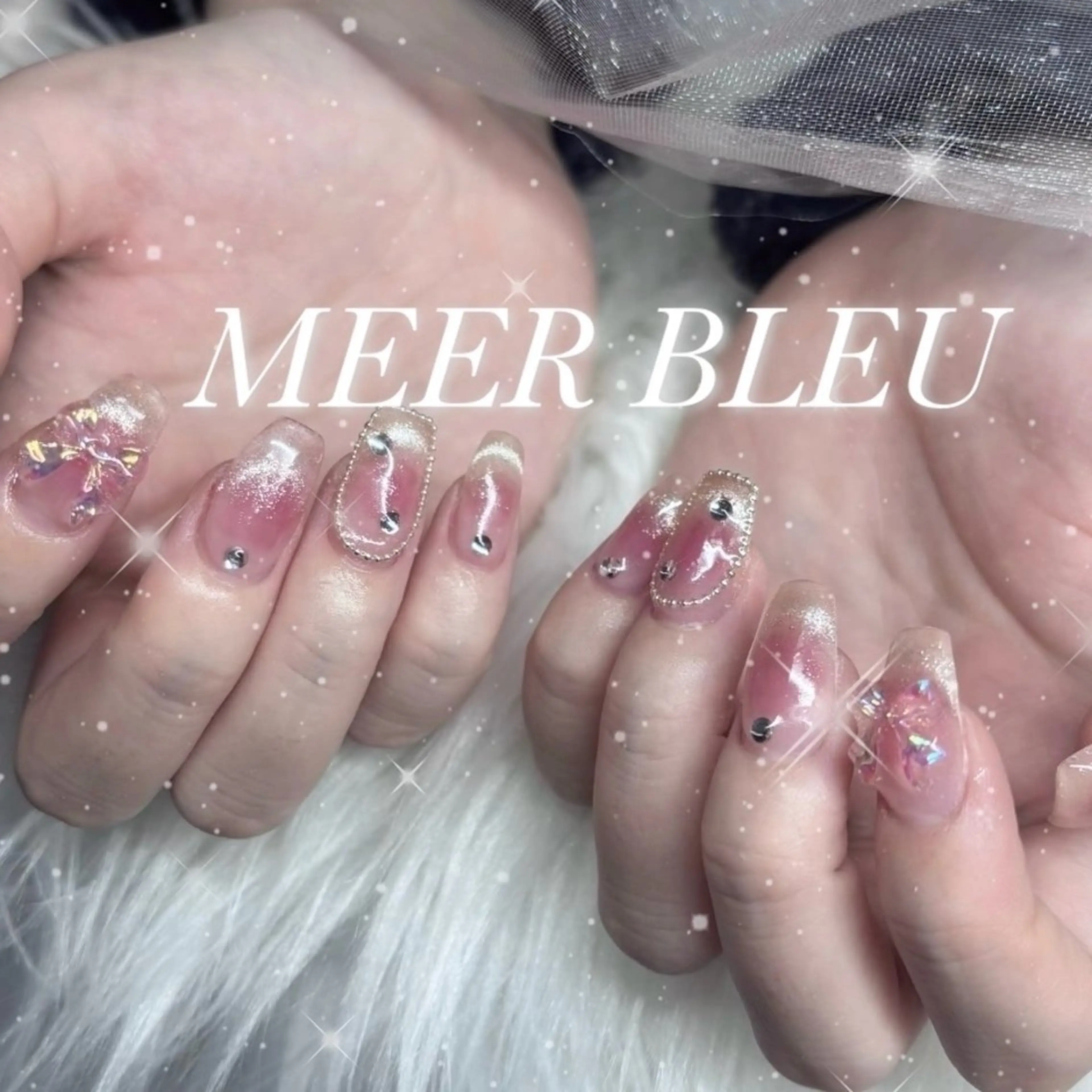 ネイル ハンドネイル MEER BLEUのネイルデザイン