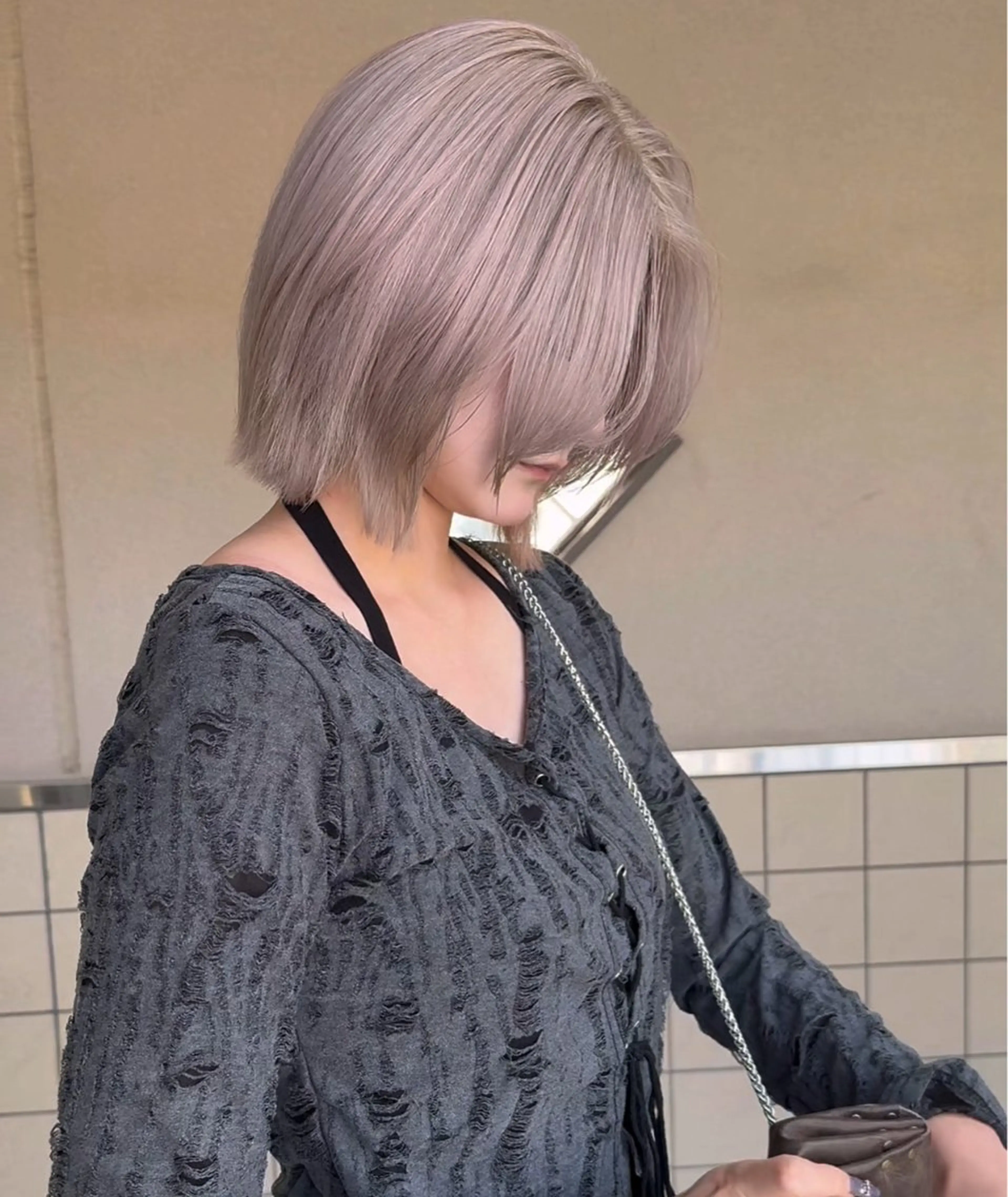 カラー VEGA天神 ブリーチのヘアスタイル