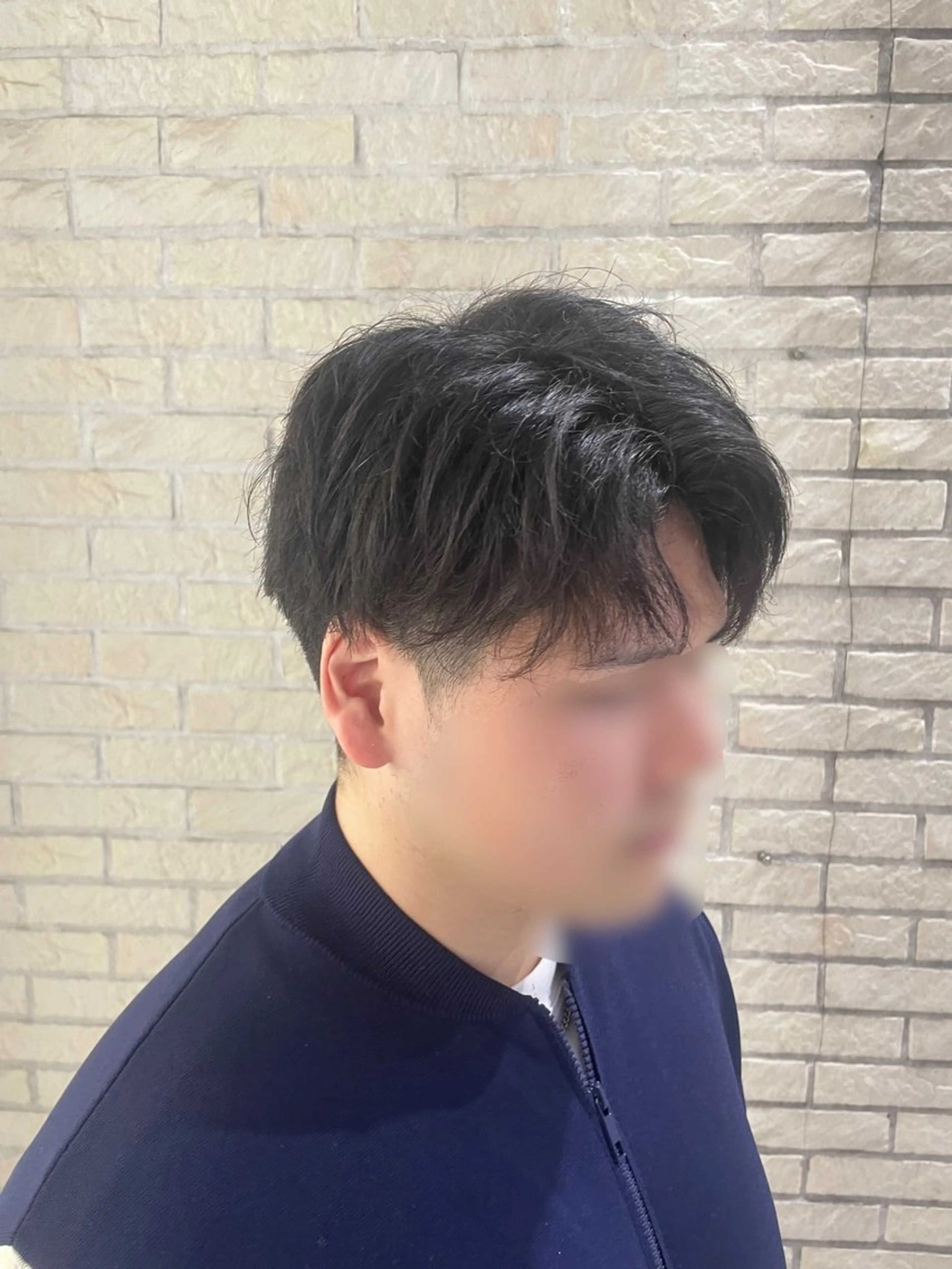 メンズ 成瀬スパイラル パーマ清水大隼のヘアスタイル