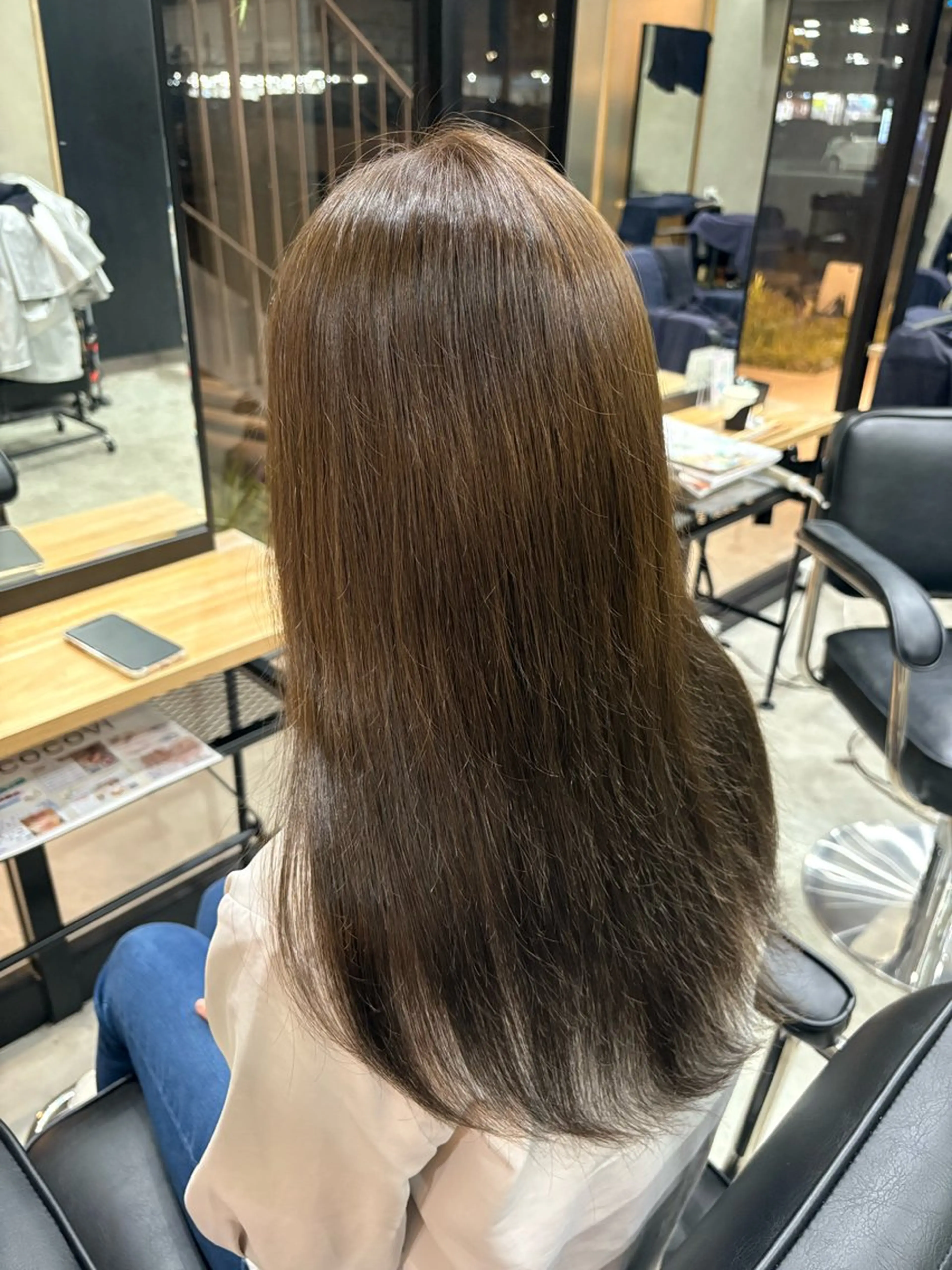 ロング カラー La fith/ Renoのヘアスタイル