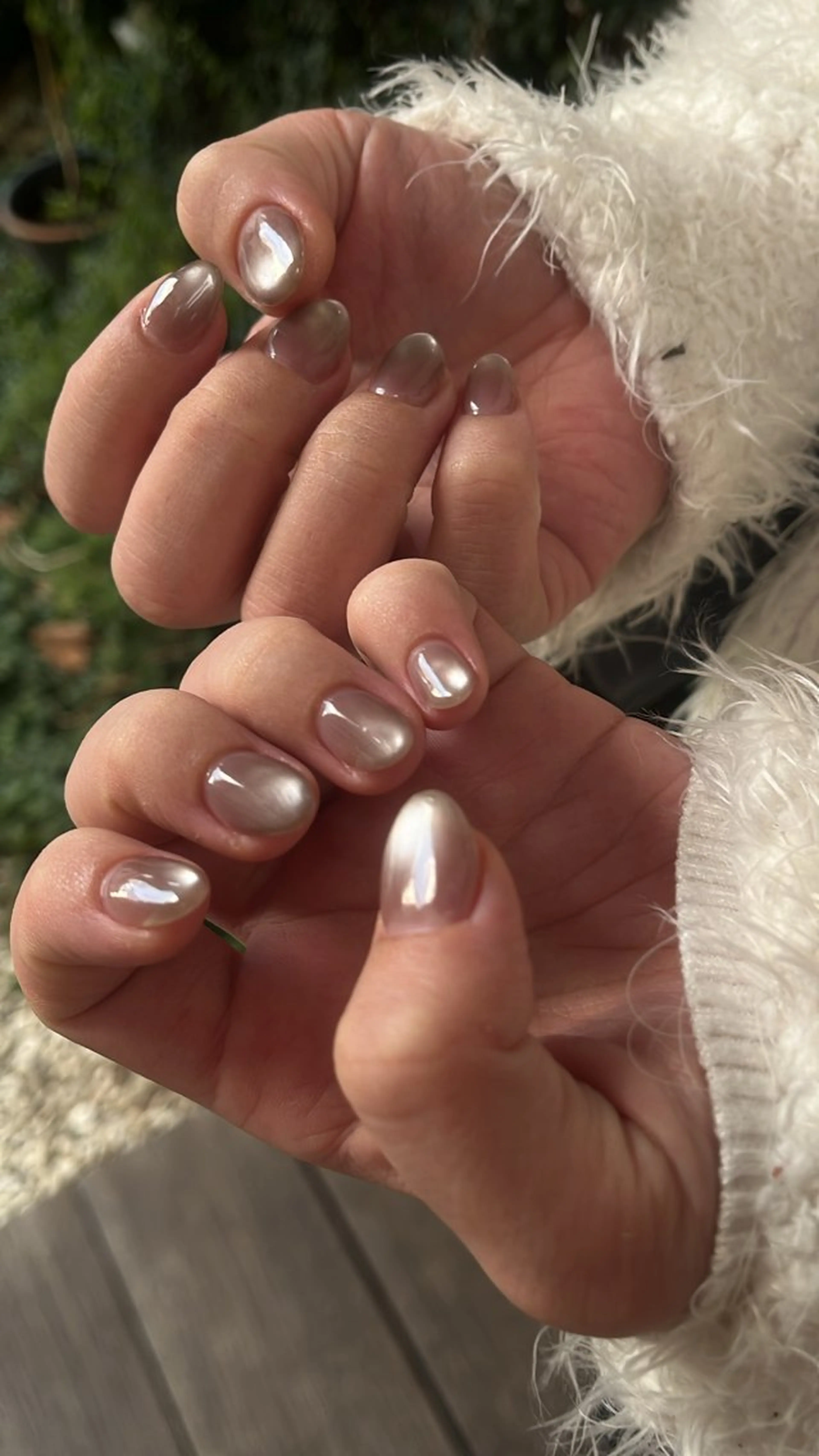 ネイル ニュアンスネイル シンプルネイル ハンドネイル SAKU nail 作島茜のネイルデザイン