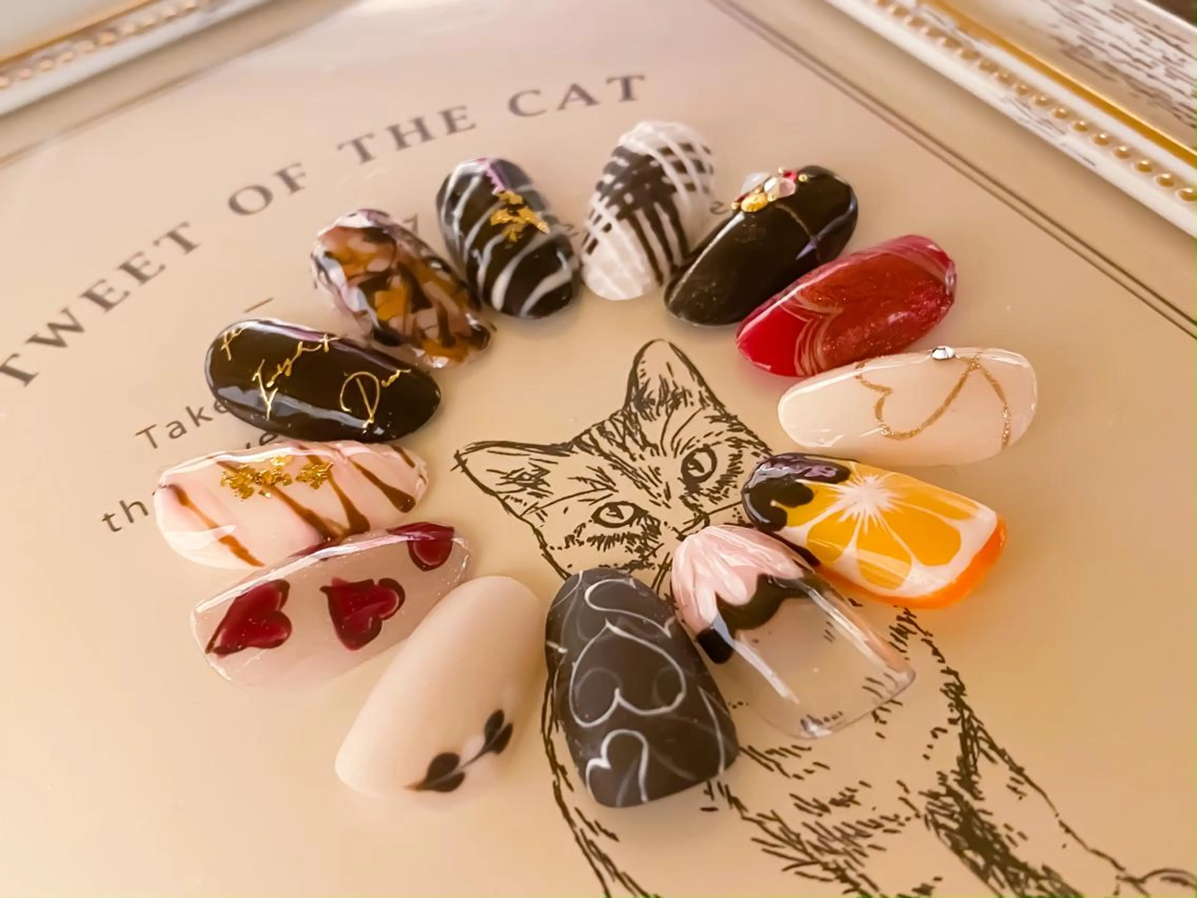 ネイル f'bloom  L’ecrinのネイルデザイン