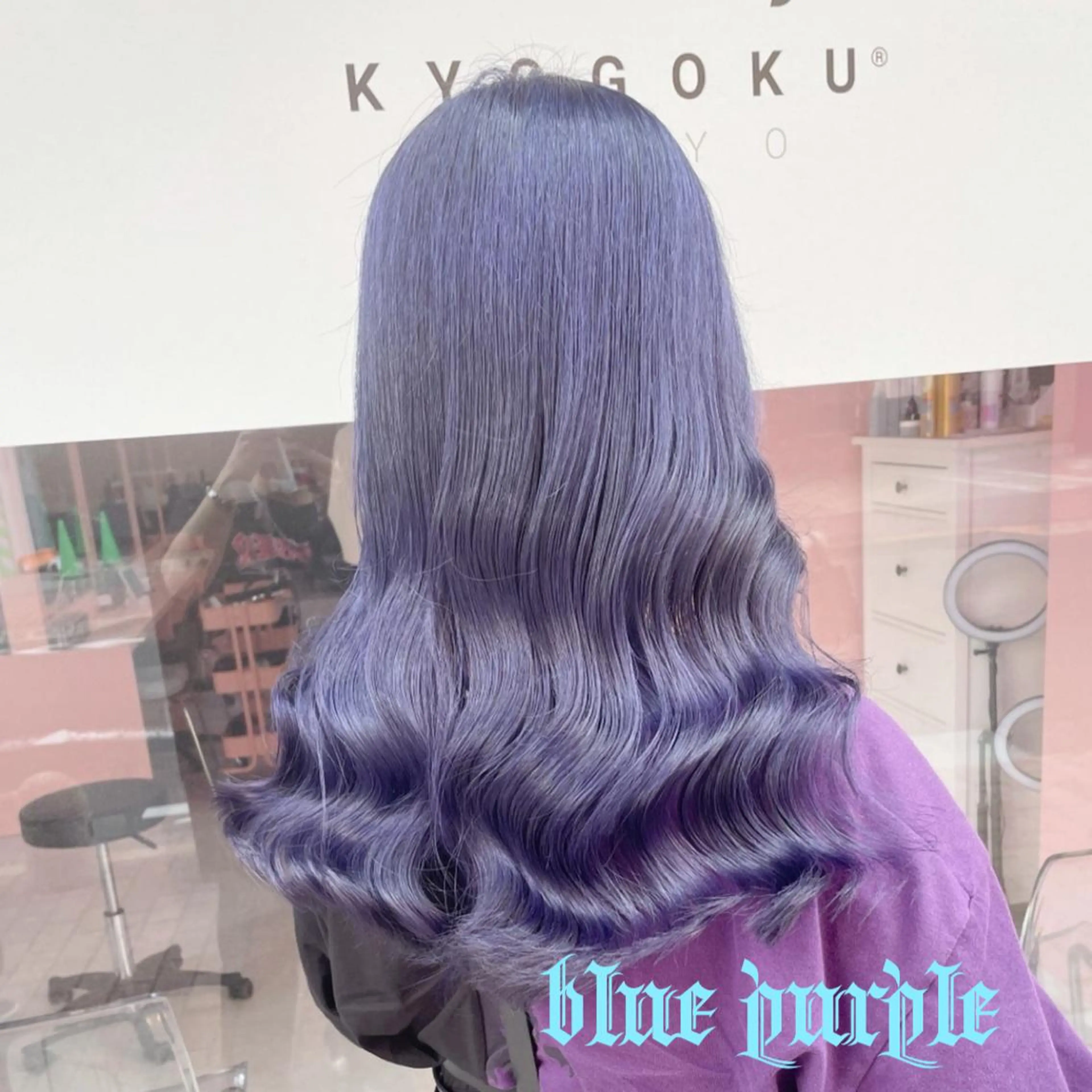 セミロング カラー シールエクステ アクアカラー ブリーチ ケアブリーチ ダブルカラー メンズ特化🔥 渡邉愛斗のヘアスタイル