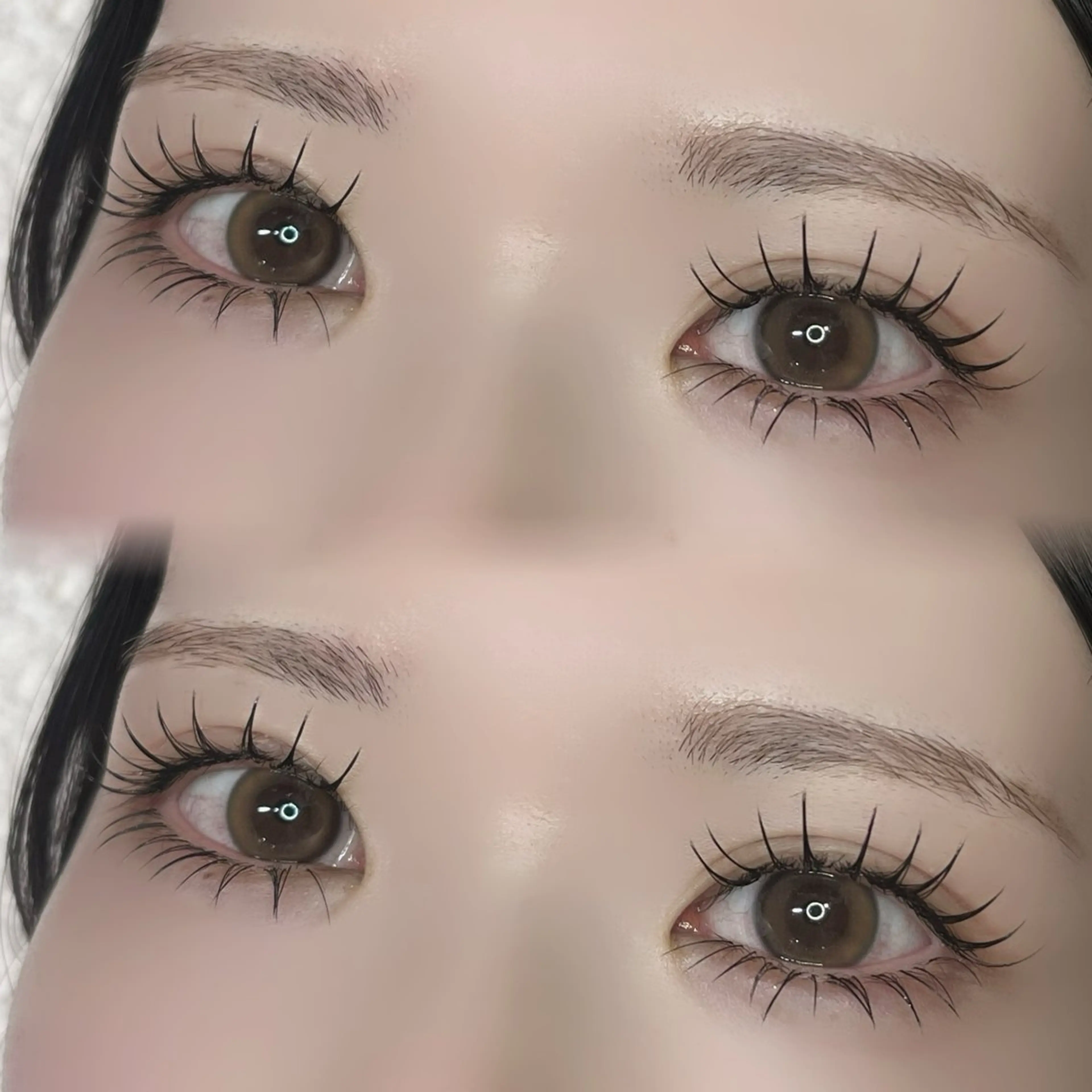 [オフ込み]💡LED💡まつげエクステ100​〜​140本💞束感コーティング込みの写真