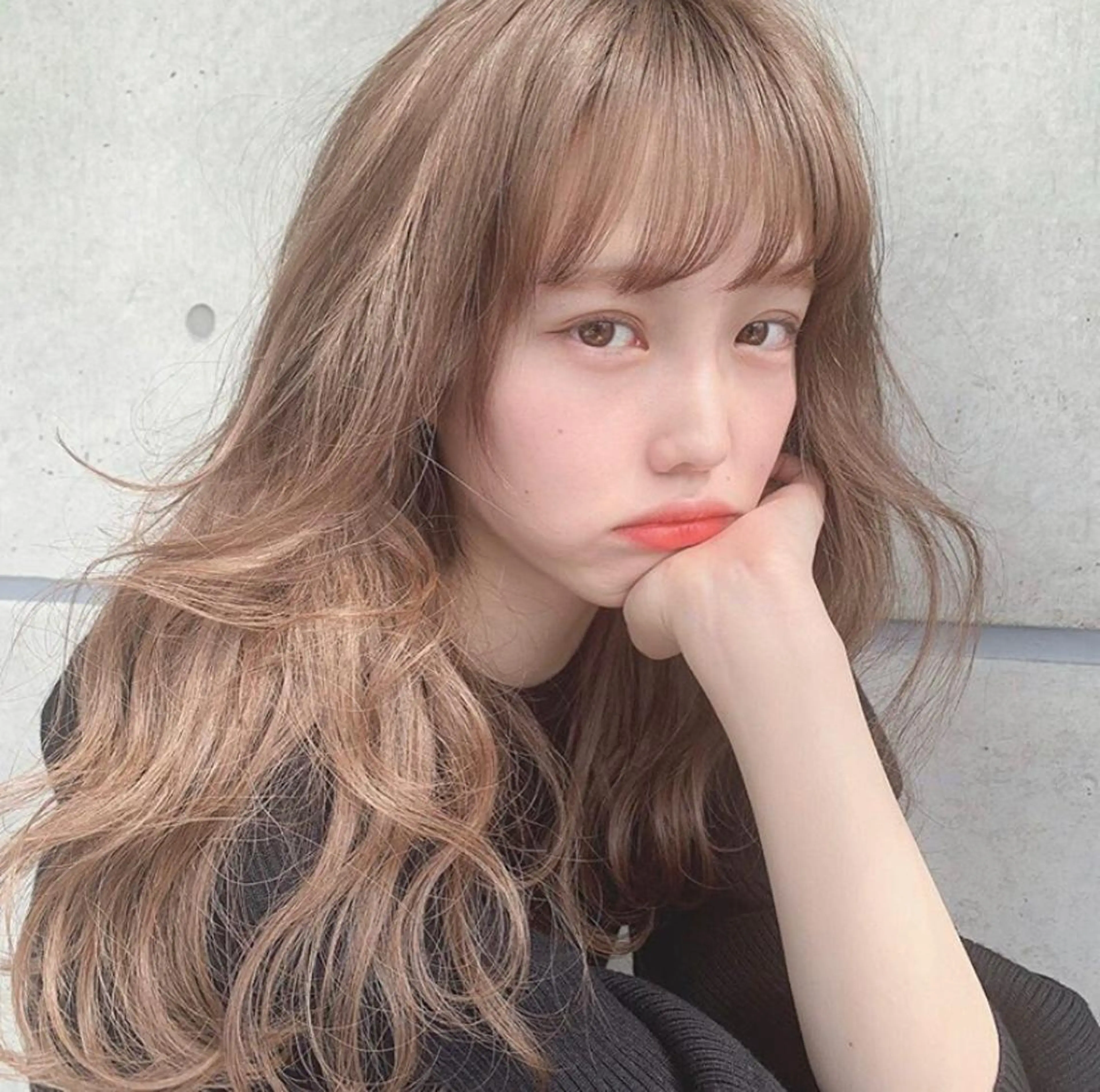 ミディアム カラー ヘアアレンジ 💞あざと可愛い💞 児玉大地のヘアスタイル