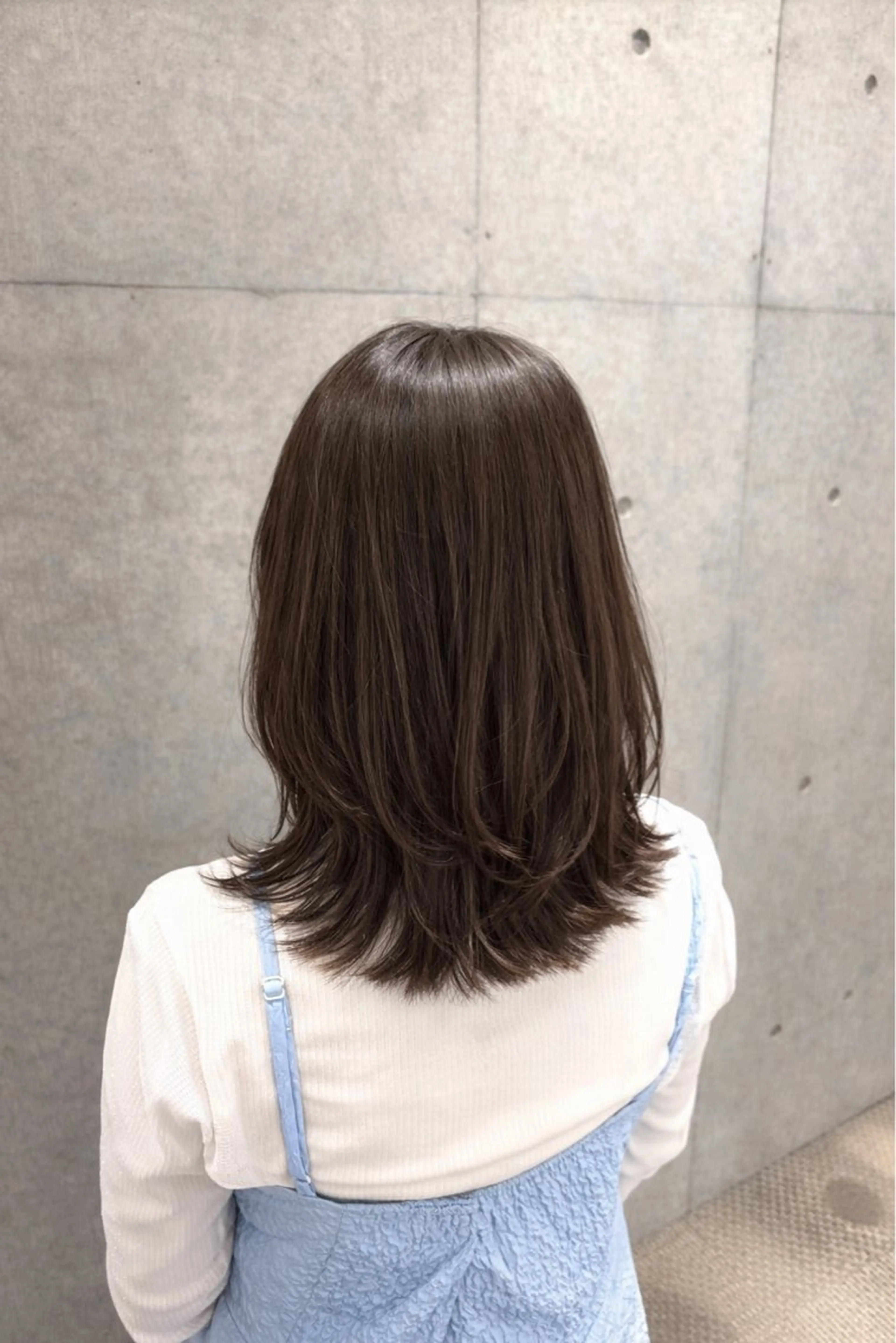 ロング カット 南 菜花のヘアスタイル