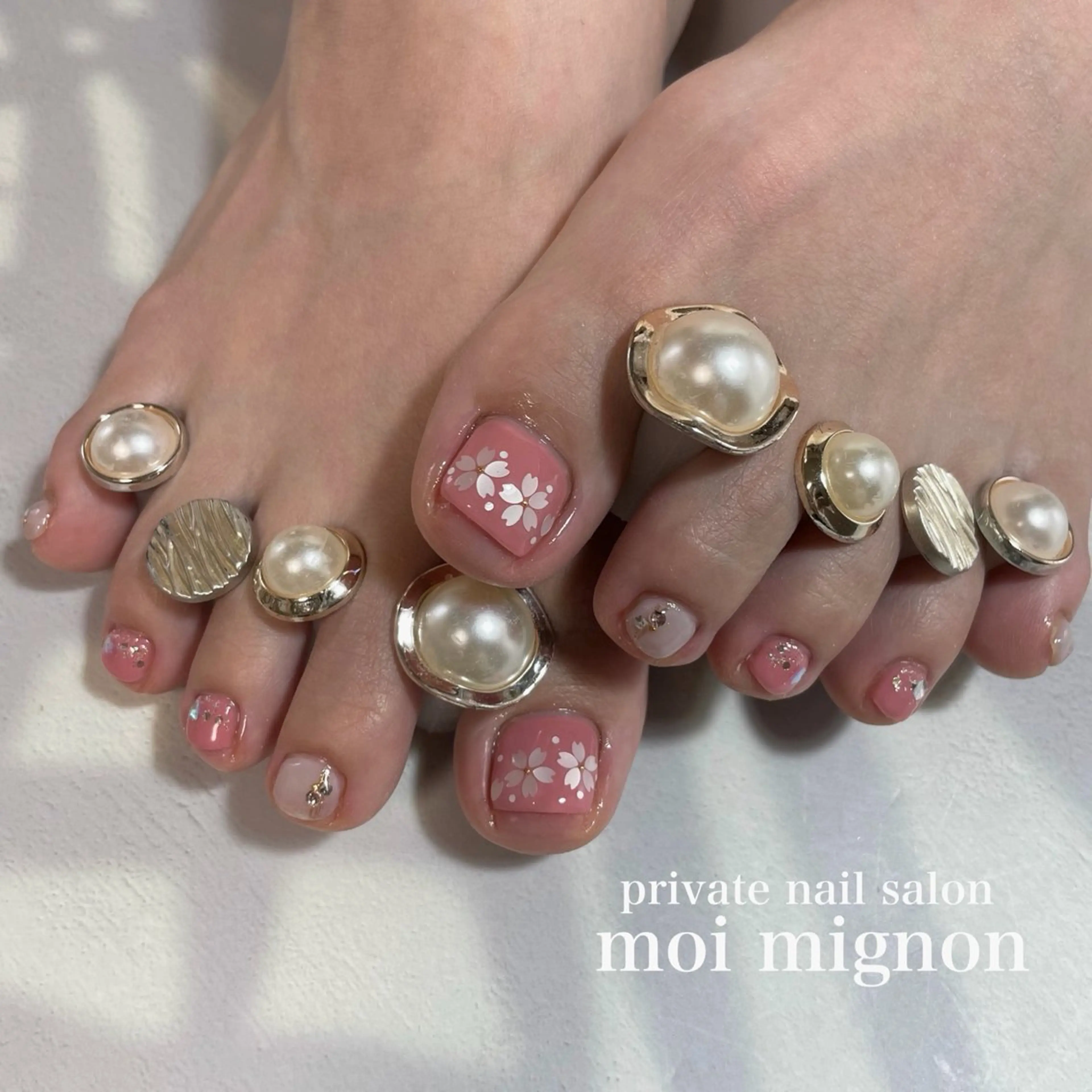 ネイル フットネイル nailist Aki♡のネイルデザイン