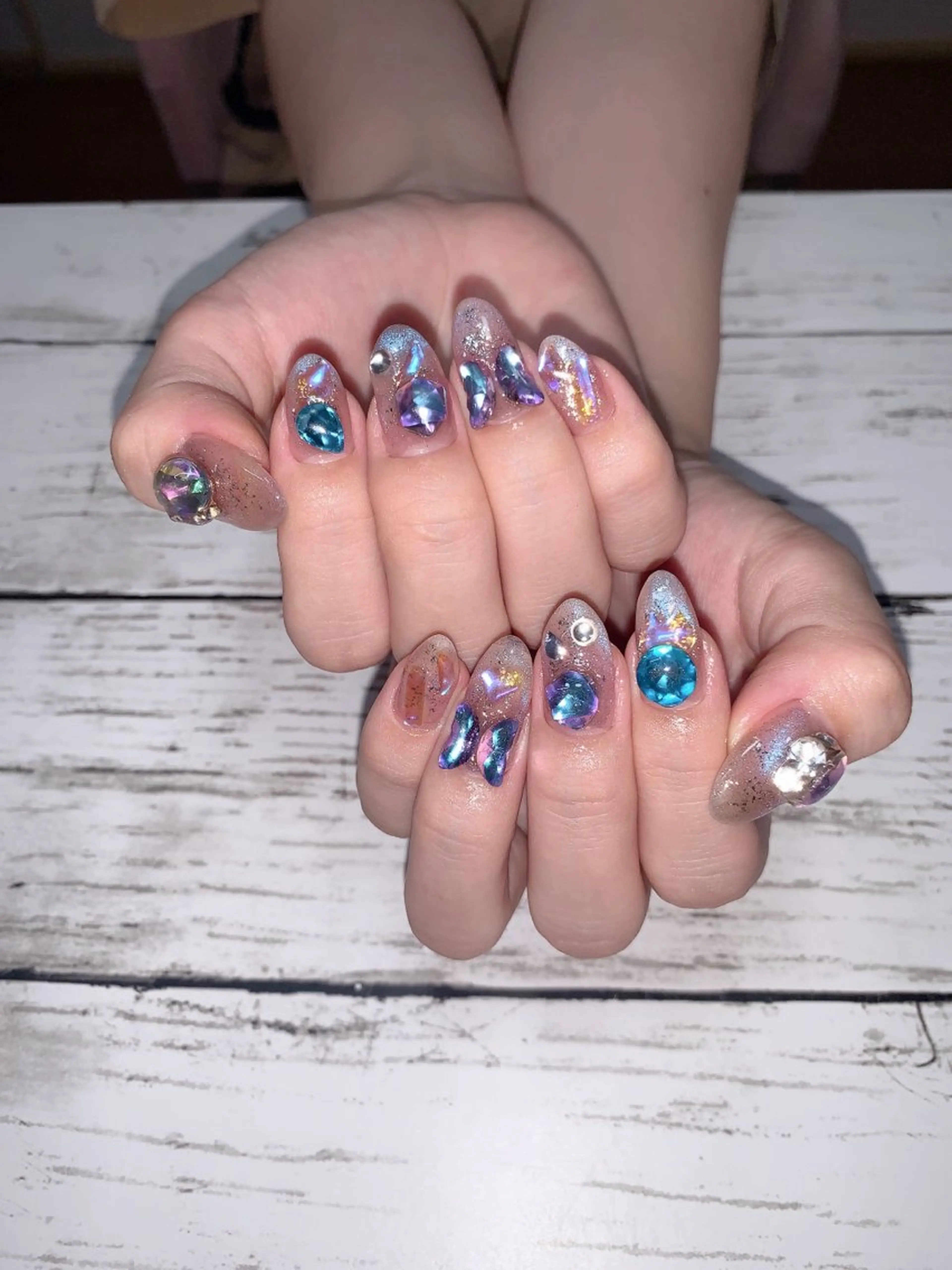 ネイル ゆず秋葉原 Vickyのネイルデザイン