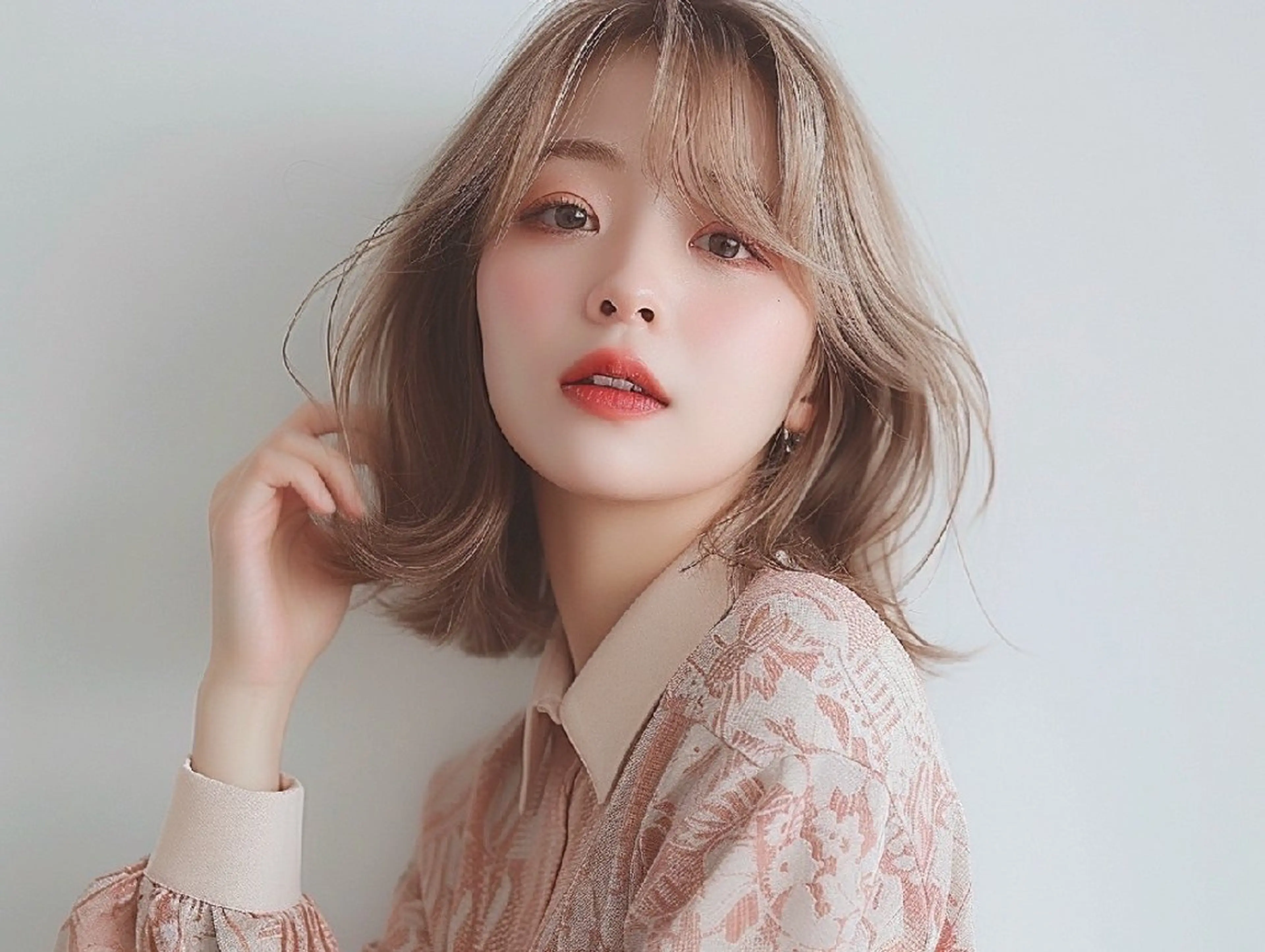 カラー 束感まつぱ🥑🤍 NATUKI🤍のヘアスタイル