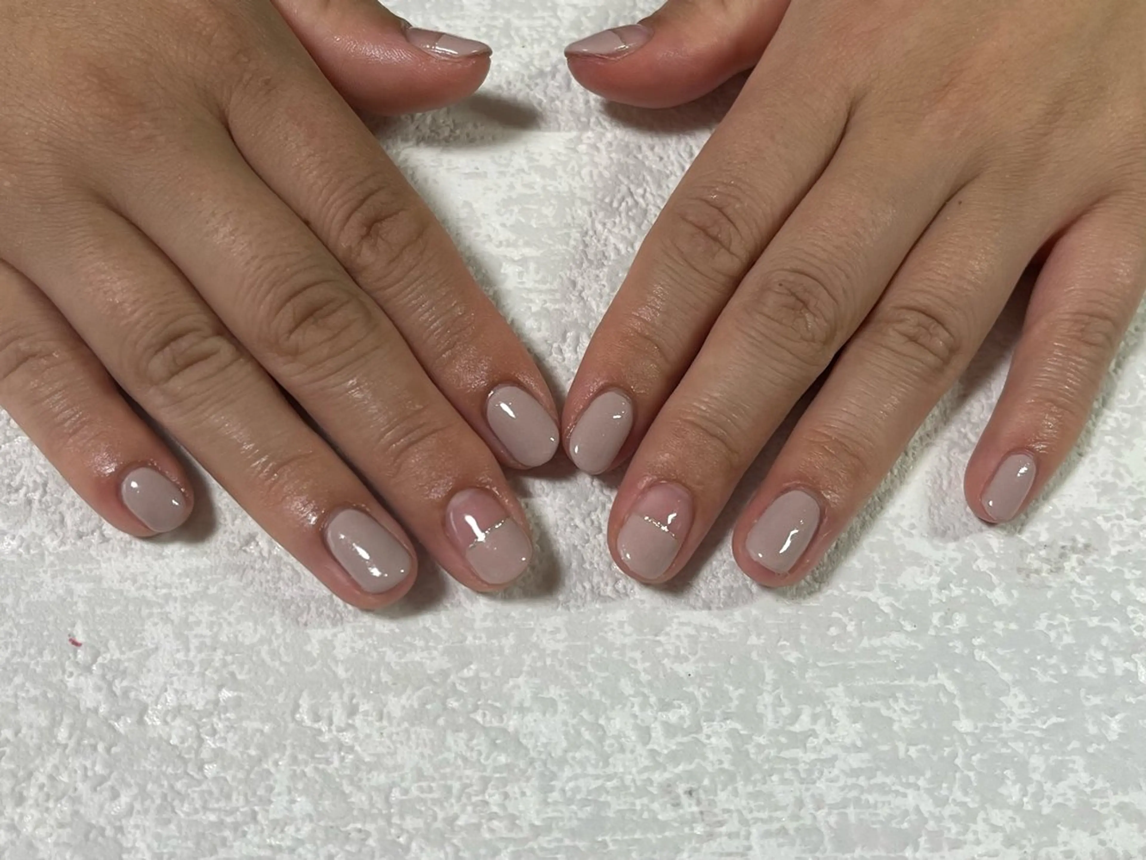 ネイル オーロラネイル フットネイル フレンチネイル ジェルネイル 韓国ネイル mogunail &blowのネイルデザイン