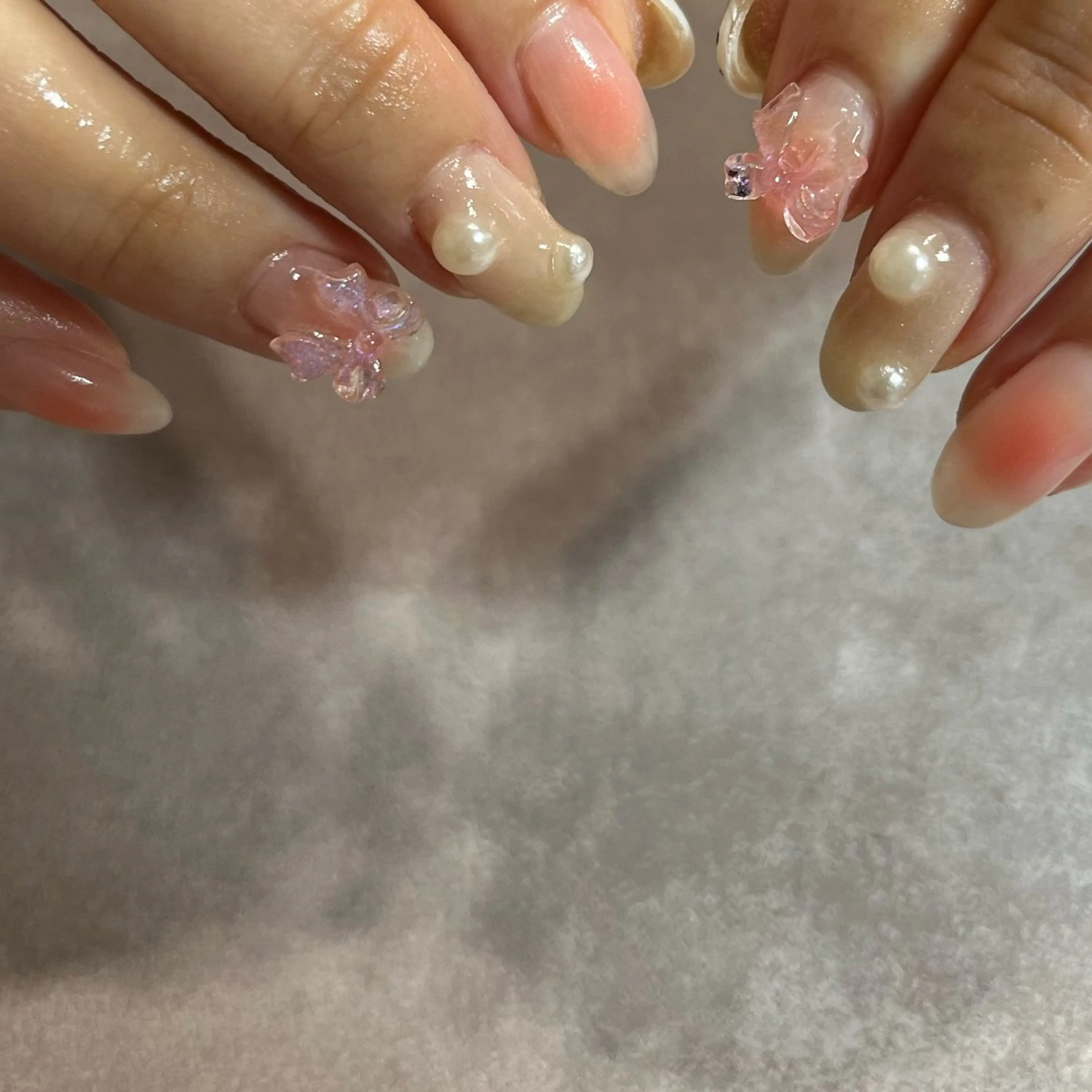 ネイル ワンホンネイル 城東区ネイルサロン carpediemのネイルデザイン