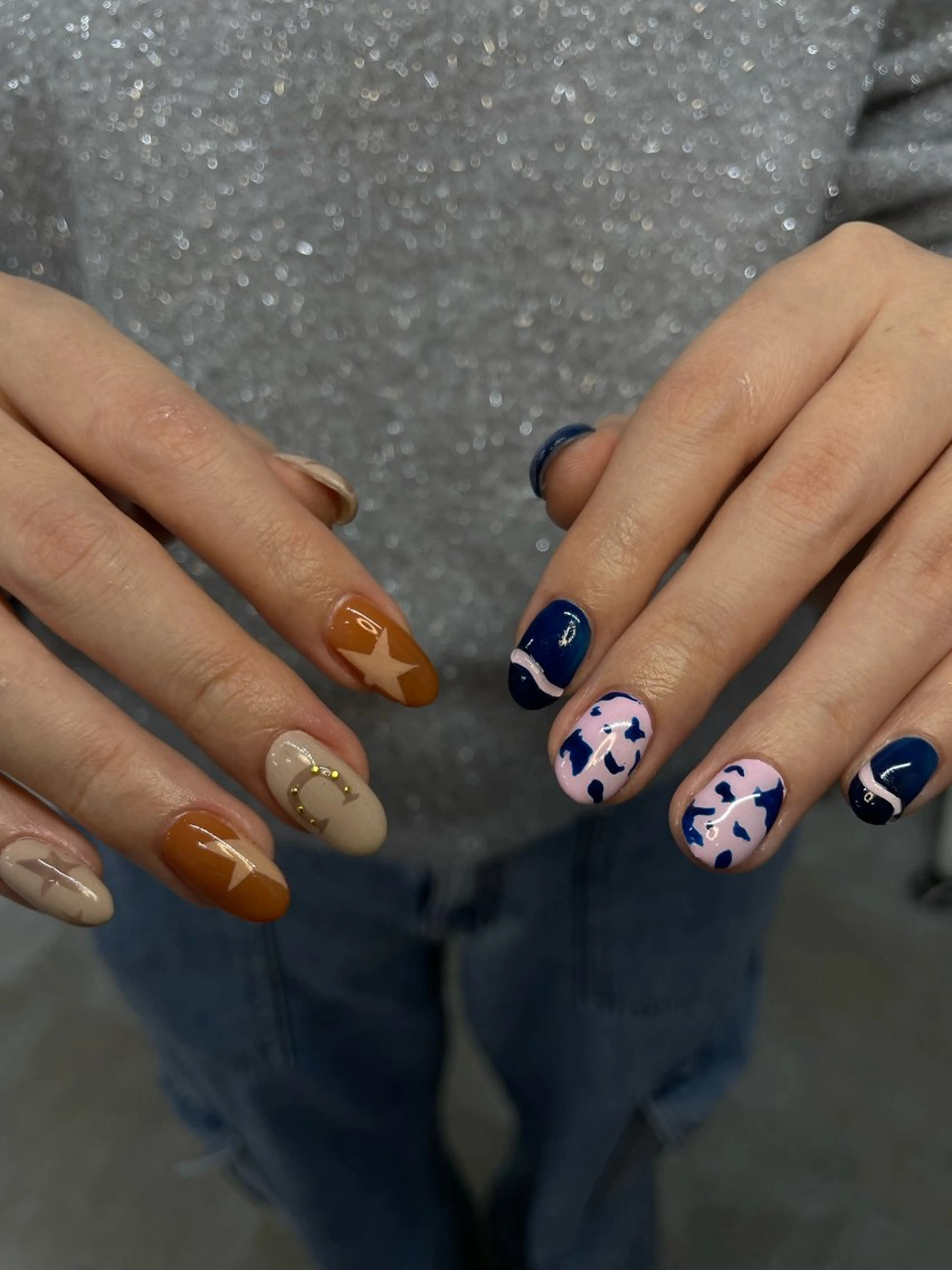 ネイル ハンドネイル ひめか🫁 推し概念・個性派のネイルデザイン