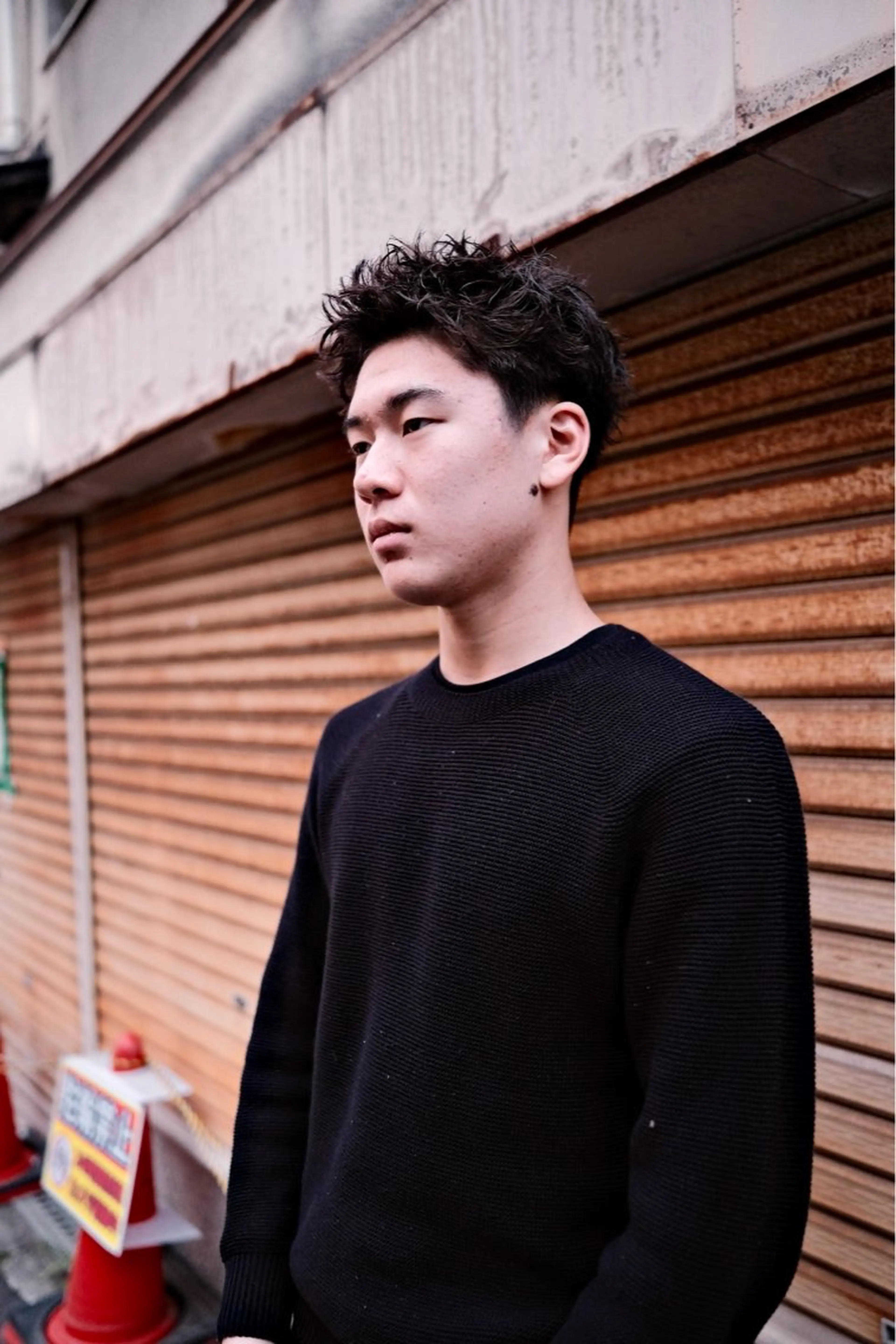 ショート パーマ メンズ メンズパーマ スパイキーショート /パーマ/山本孝明のヘアスタイル